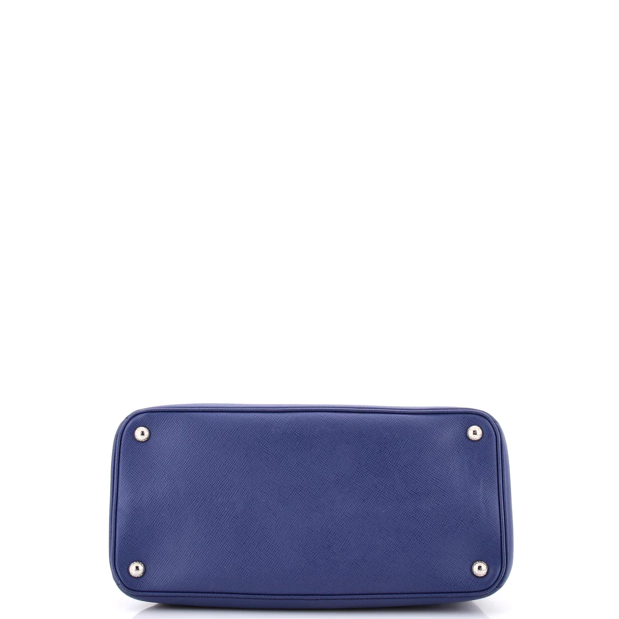 Turnlock Cuir Twin Tote Saffiano Leather Small - Deep Luxury