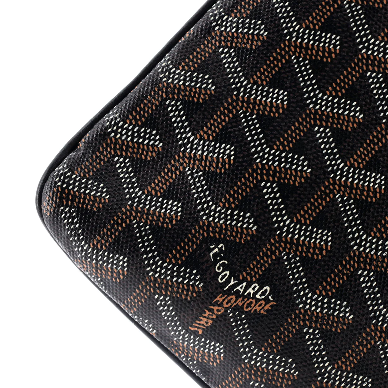 Senat Zip Pouch Coated Canvas MM - Deep Luxury