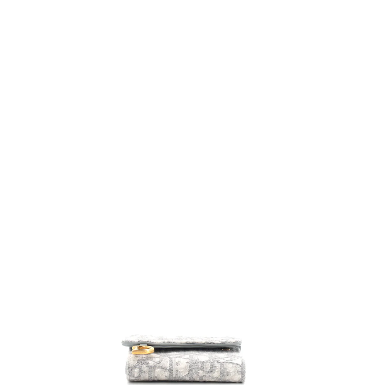 Saddle Flap Wallet Oblique Canvas Mini - Deep Luxury