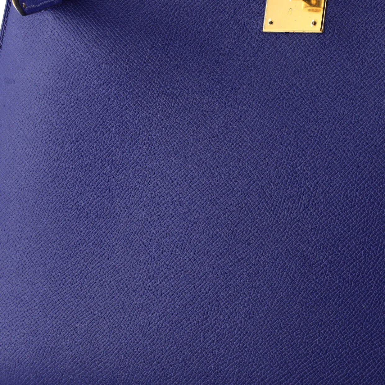 Kelly Handbag Bleu Electrique Epsom with Gold Hardware 32 - Deep Luxury