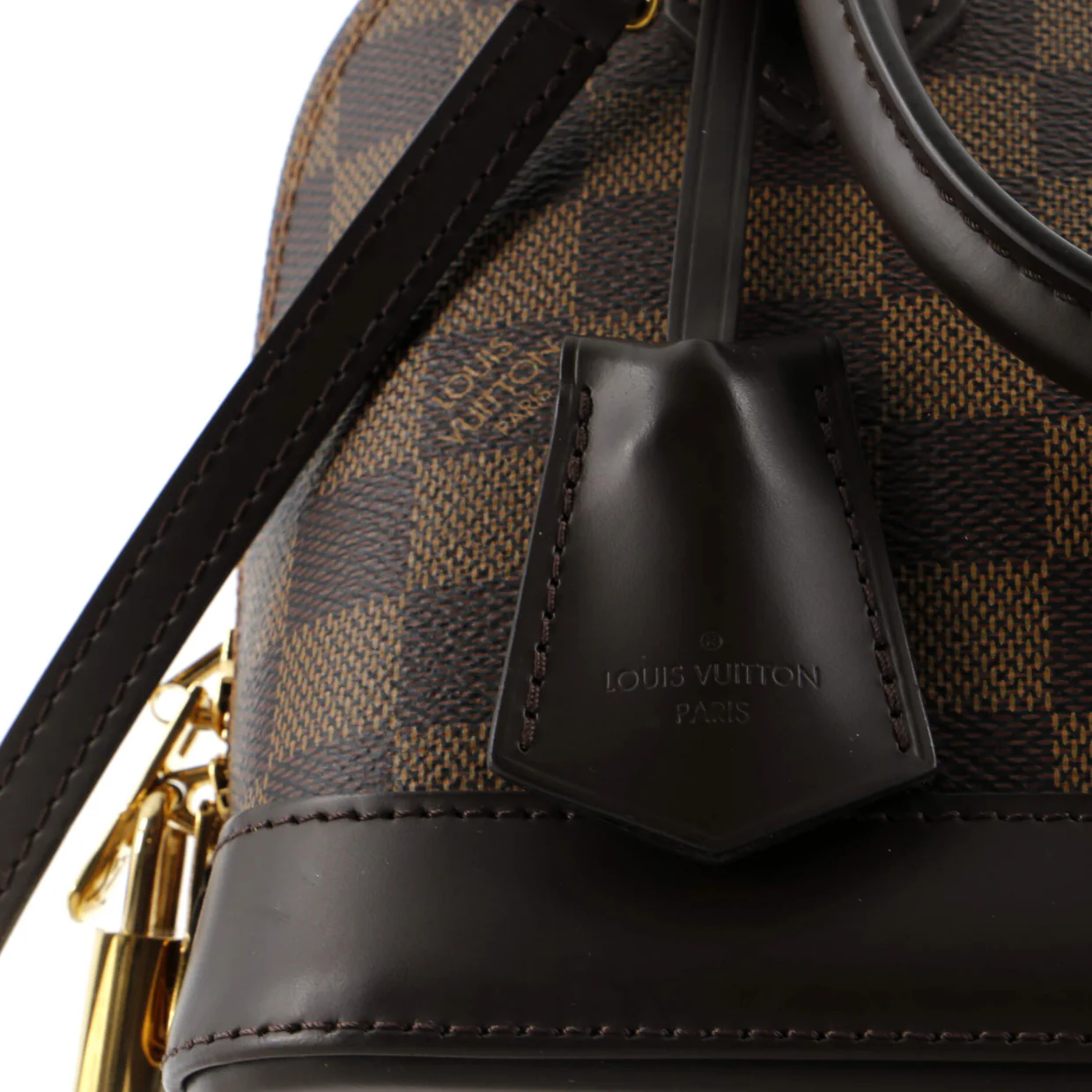 Alma Handbag Damier BB - Deep Luxury