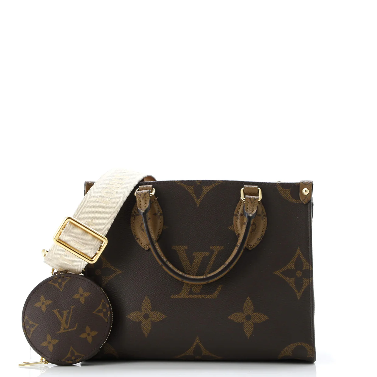 OnTheGo Tote Reverse Monogram Giant PM - Deep Luxury