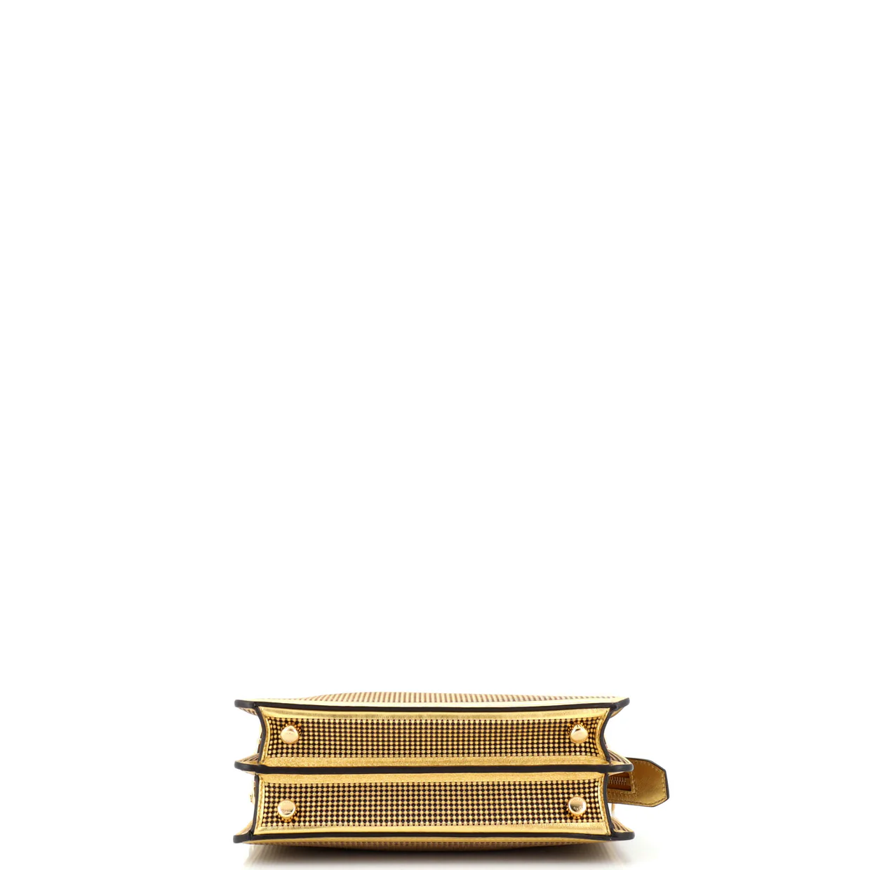 x Versace Fendace Peekaboo ISeeU Briefcase Laser Cut Leather Mini - Deep Luxury