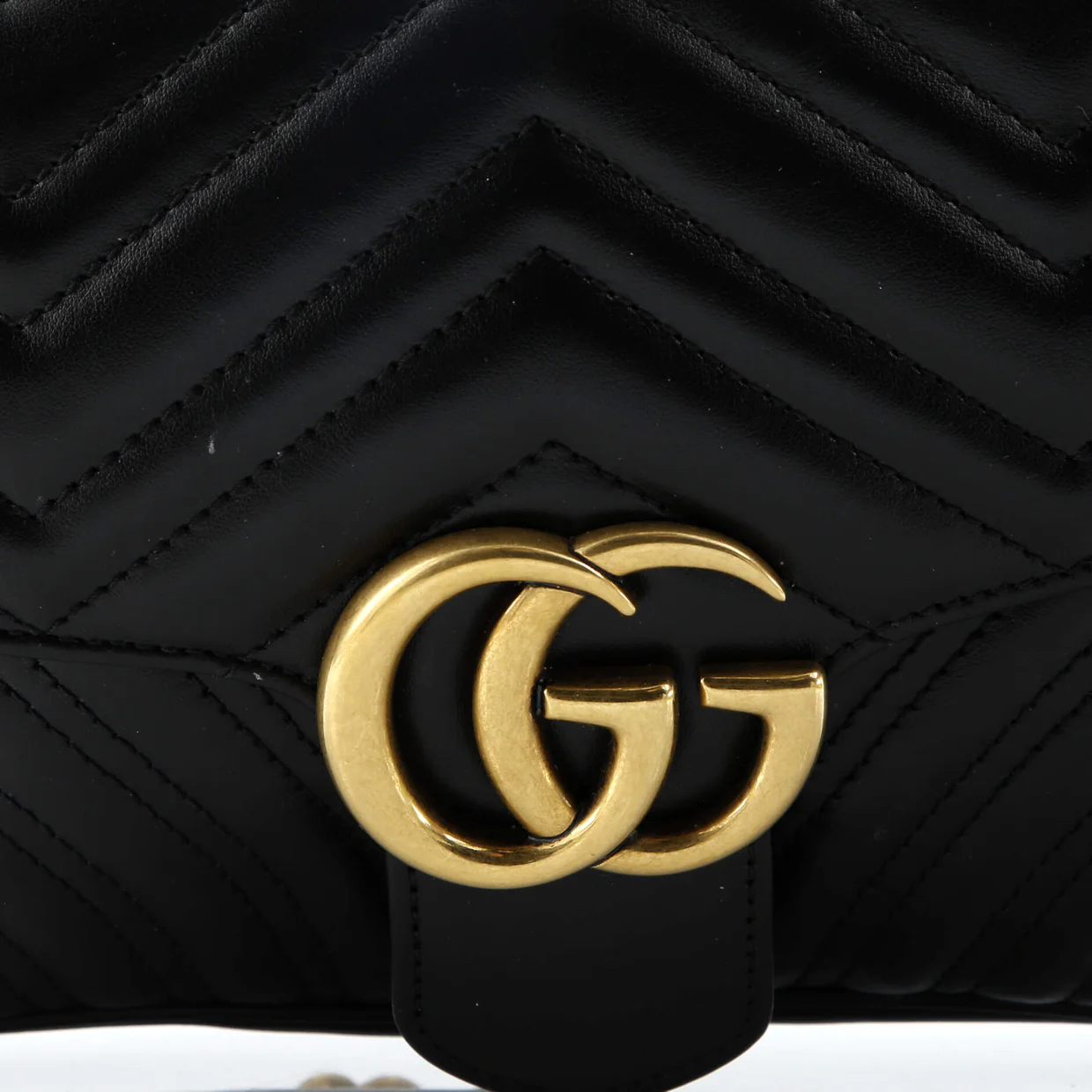 GG Marmont Flap Bag Matelasse Leather Medium - Deep Luxury