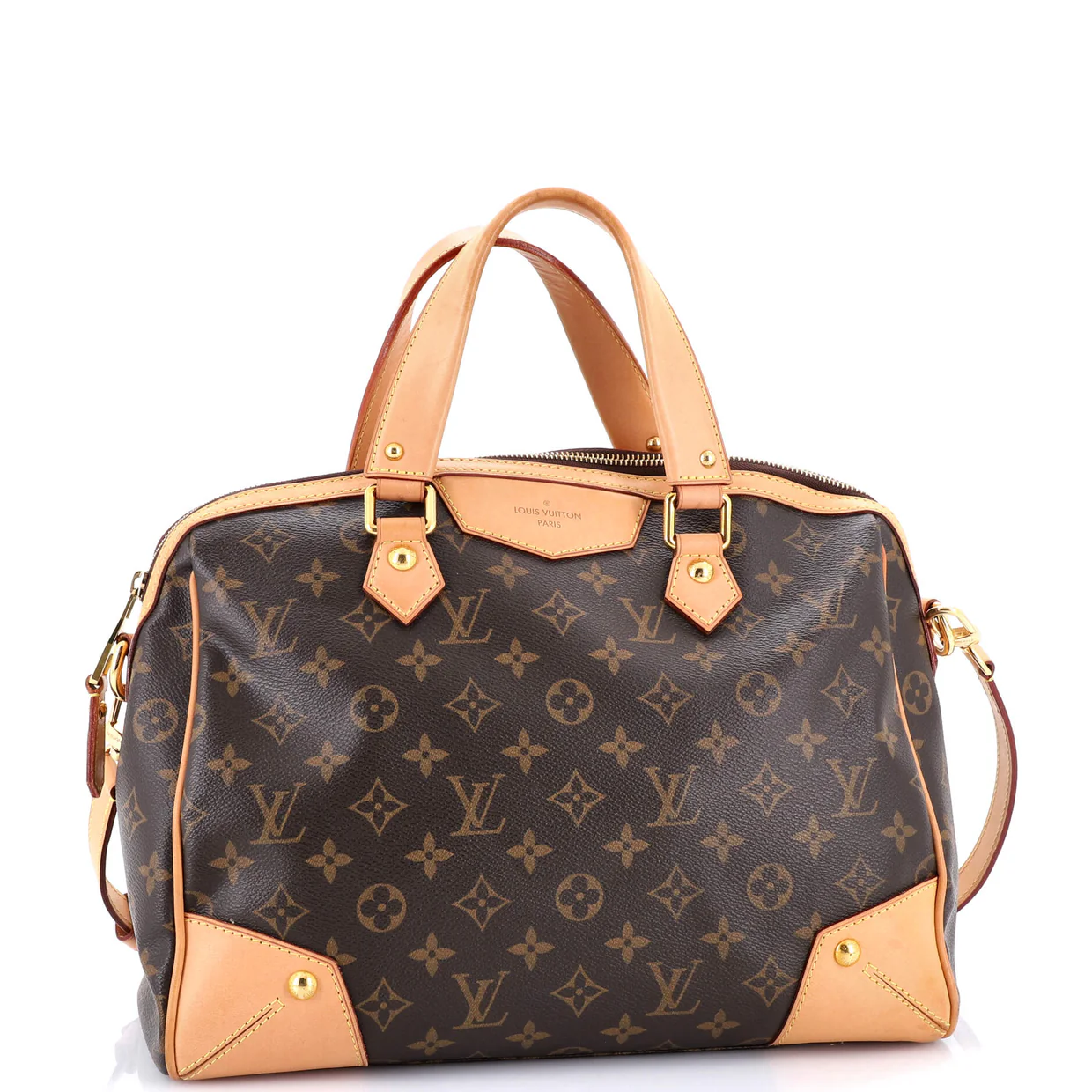 Retiro Handbag Monogram Canvas PM - Deep Luxury