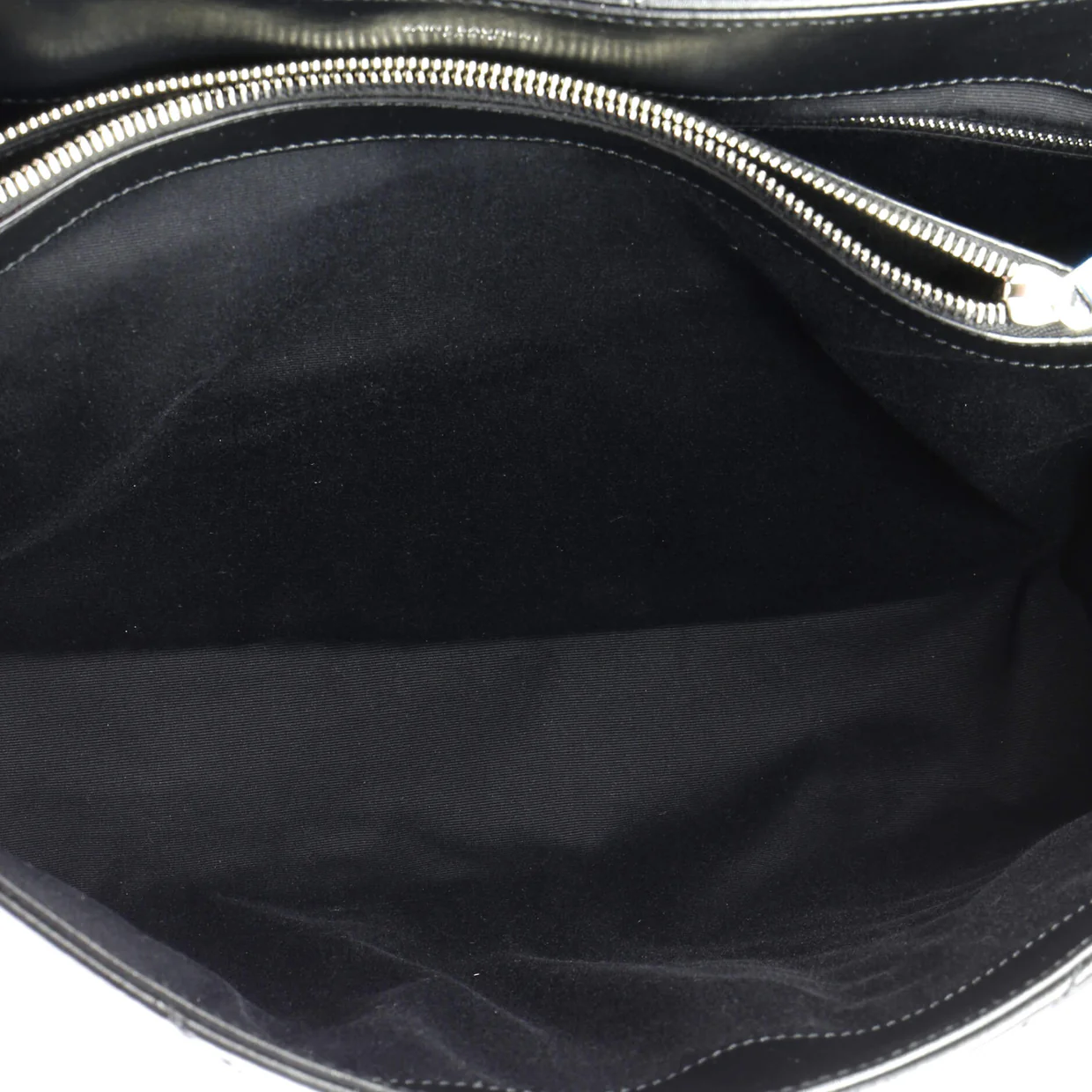 Loulou Shoulder Bag Matelasse Chevron Leather Large - Deep Luxury