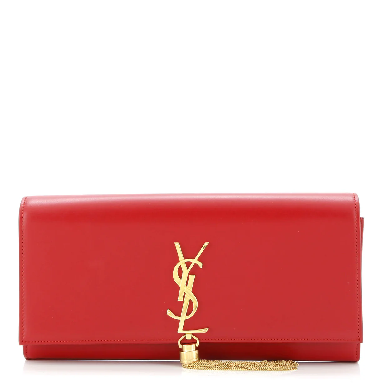 Classic Monogram Tassel Clutch Leather Long - Deep Luxury