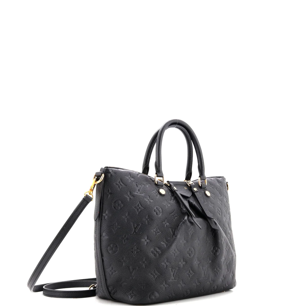 Mazarine Handbag Monogram Empreinte Leather MM - Deep Luxury