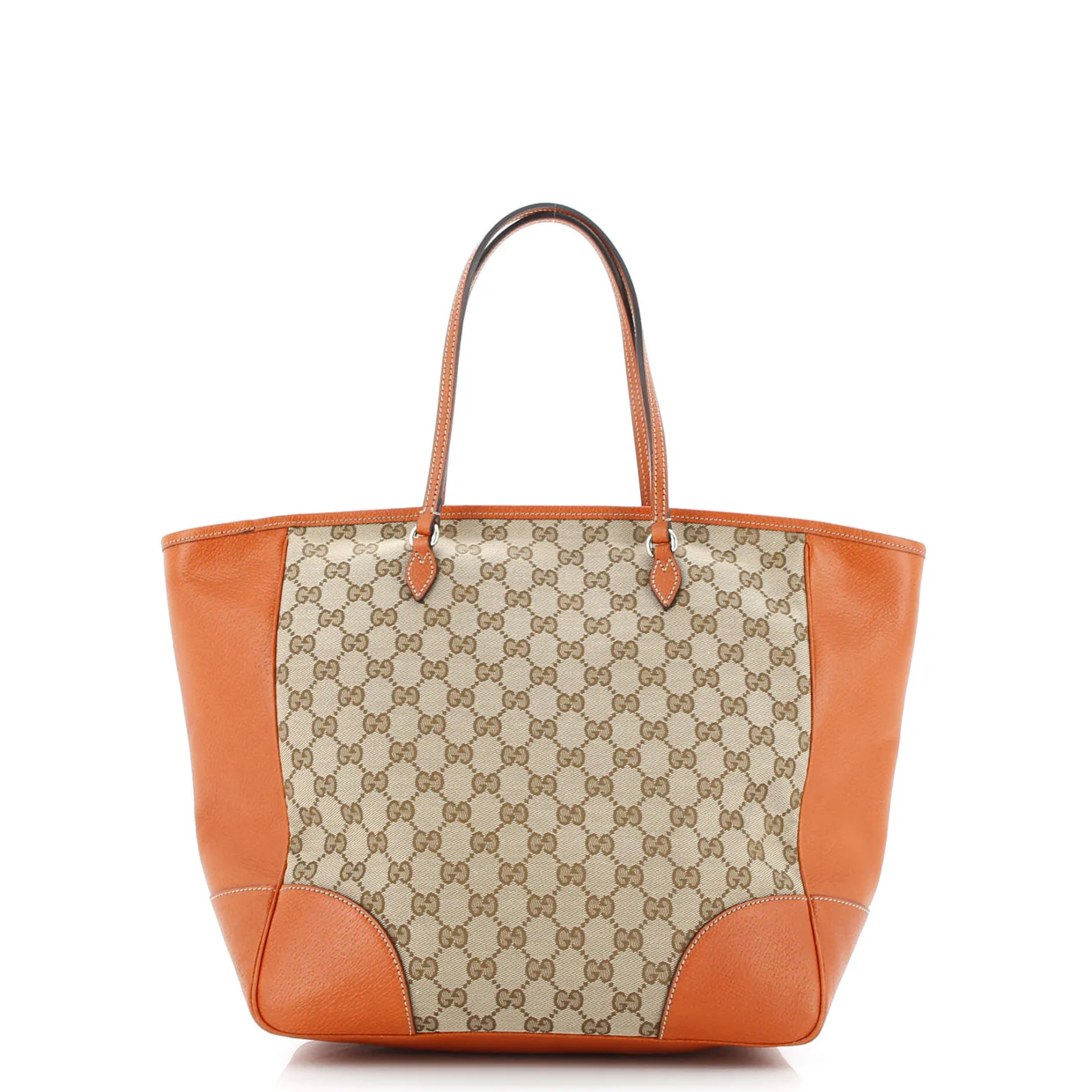 Bree Tote GG Canvas with Leather Medium - Deep Luxury