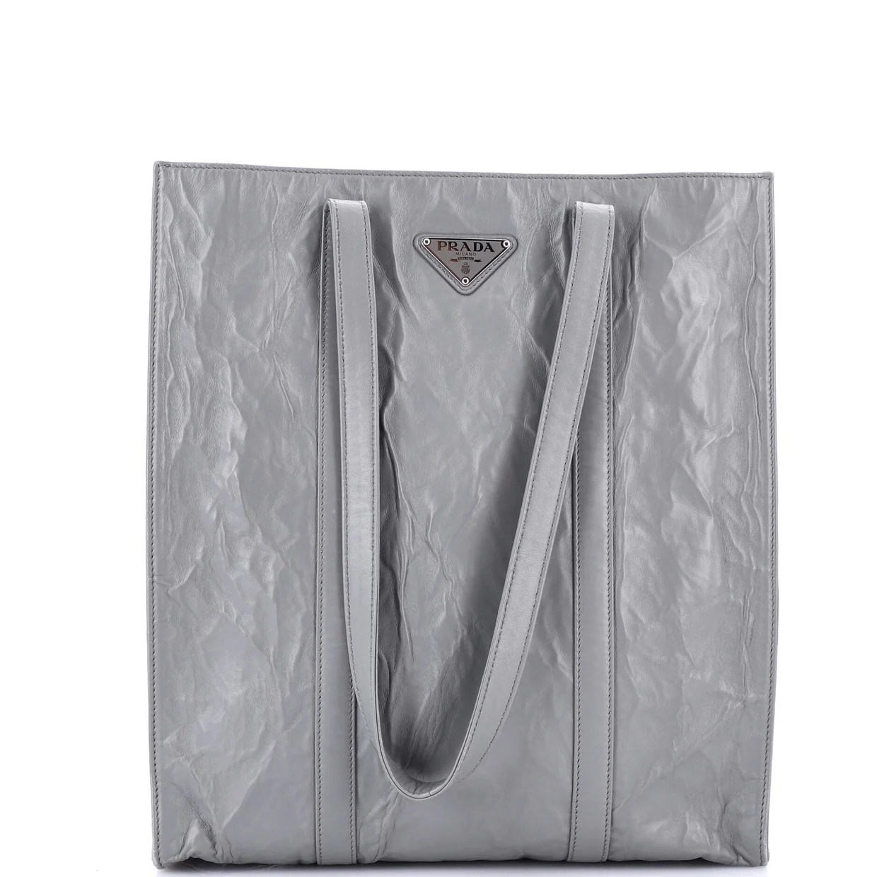 Shopping Tote Antique Leather Small - Deep Luxury