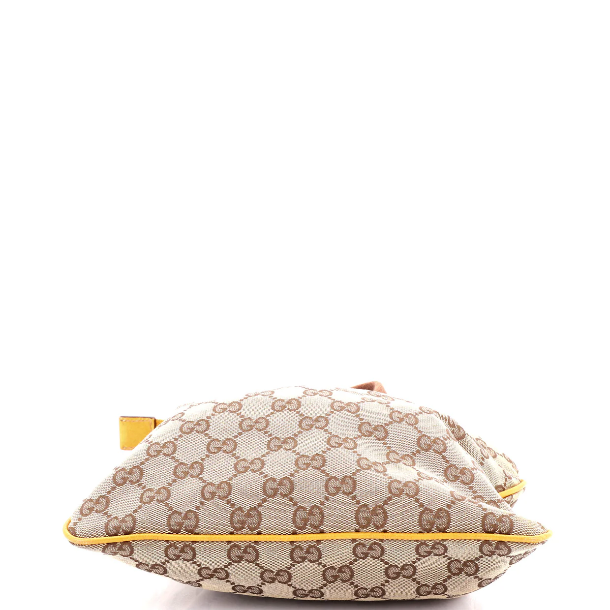 Web Strap Zip Messenger Bag GG Canvas Small - Deep Luxury