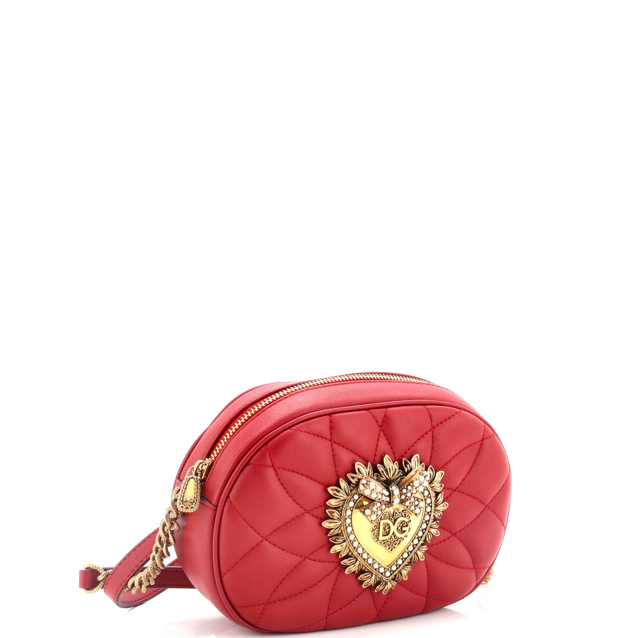 Devotion Camera Bag Quilted Leather Small - Deep Luxury