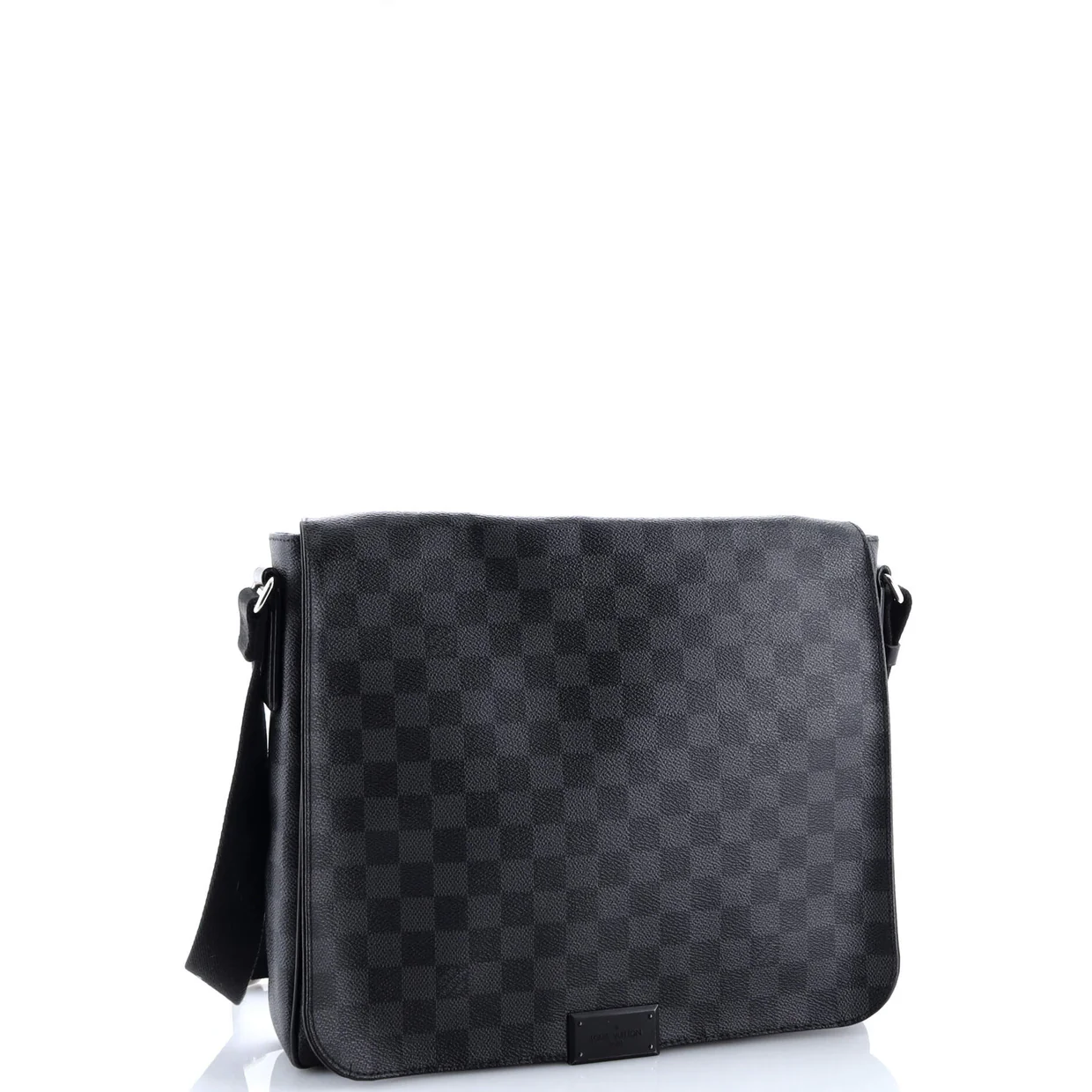 District Messenger Bag Damier Graphite MM - Deep Luxury