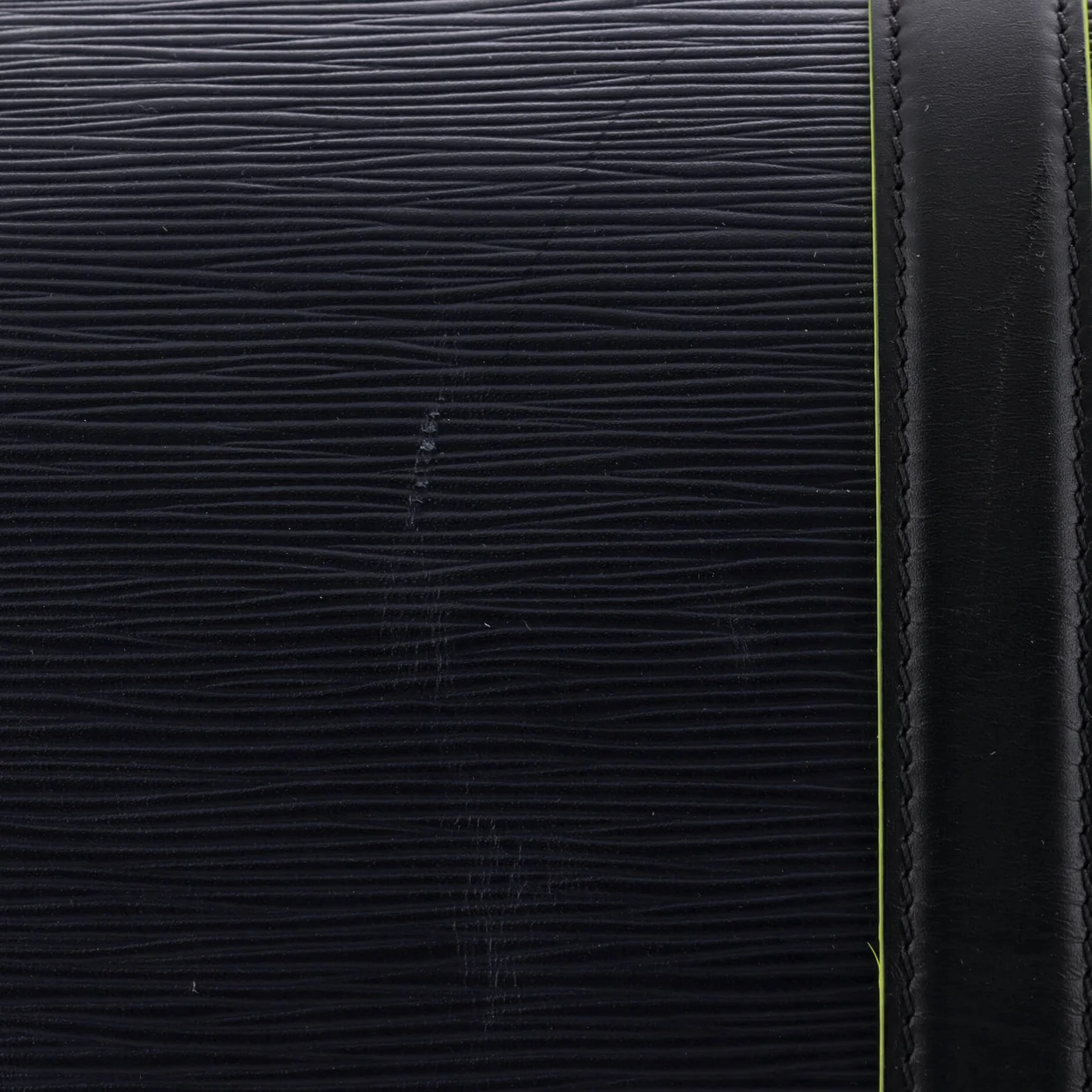 Keepall Bandouliere Bag Epi Leather with Damier Graphite 50 - Deep Luxury