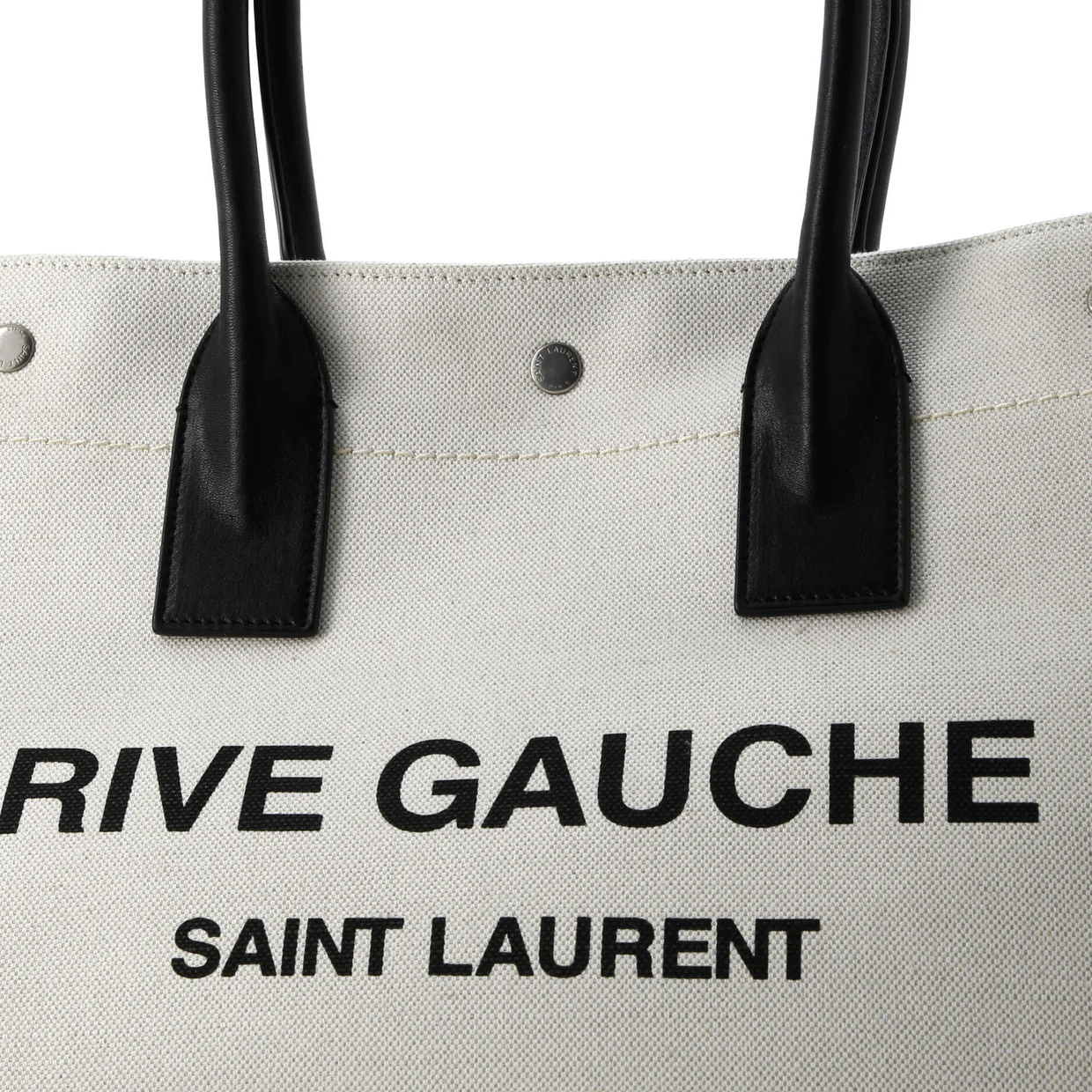 Rive Gauche Shopper Tote Canvas Small - Deep Luxury