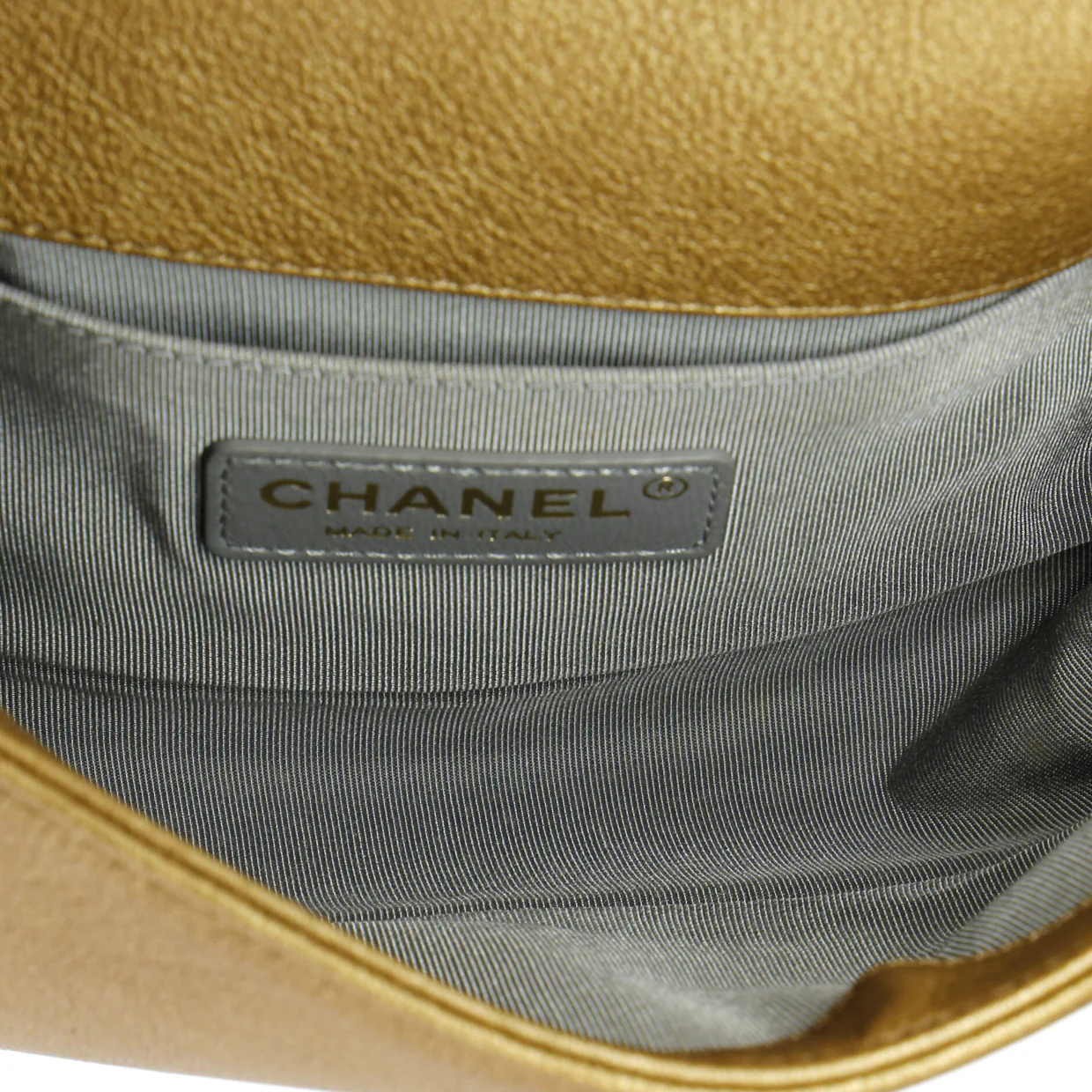 Boy Flap Bag Woven Leather Small - Deep Luxury