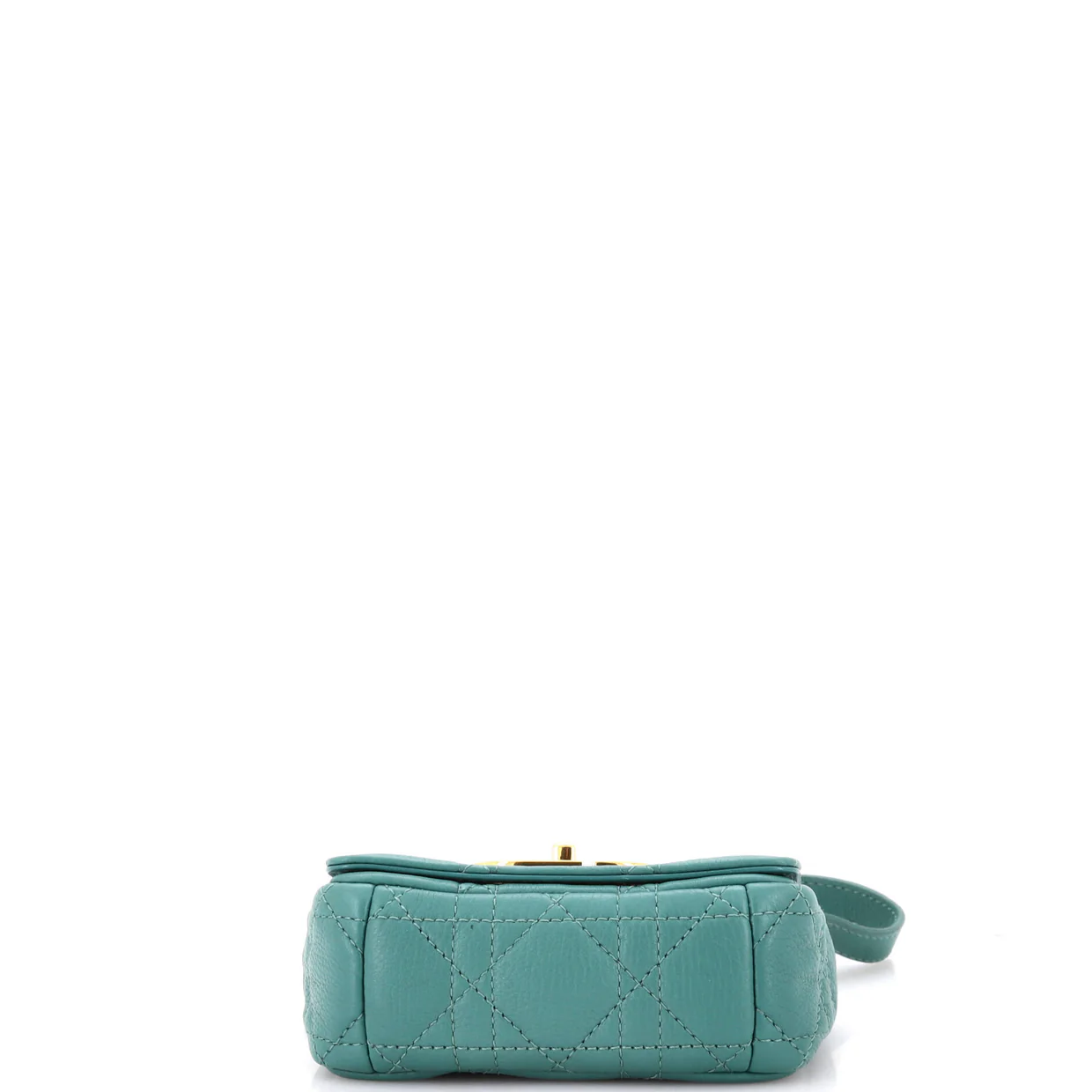 Caro Bag Cannage Quilt Calfskin Micro - Deep Luxury