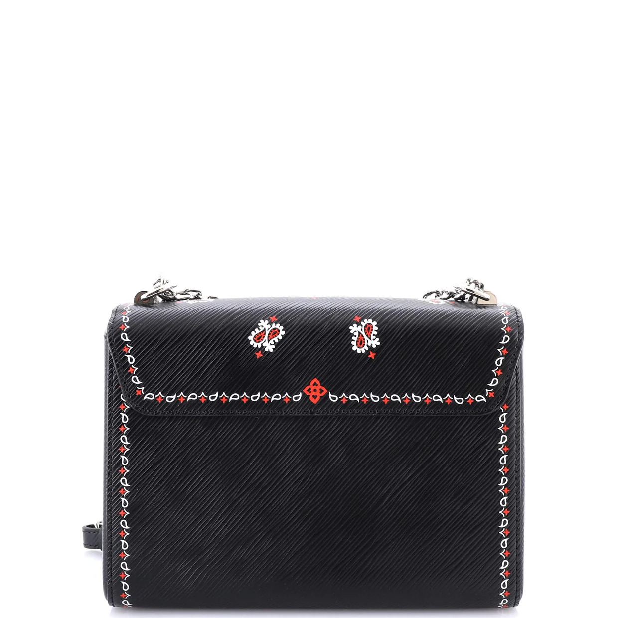 Twist Handbag Limited Edition Print Epi Leather MM - Deep Luxury