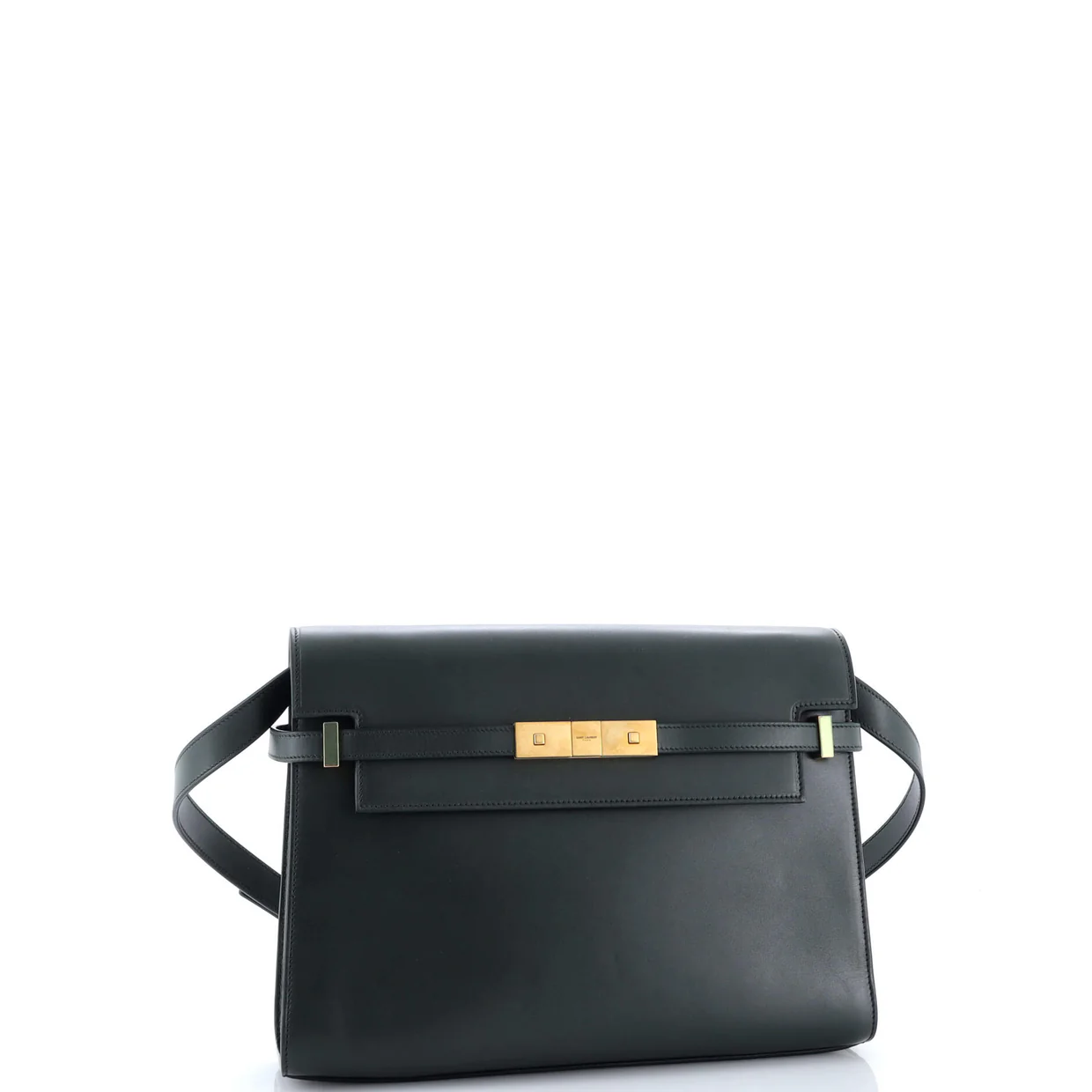 Manhattan Shoulder Bag Leather Medium - Deep Luxury