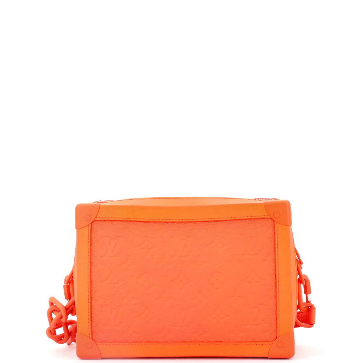 Soft Trunk Bag Monogram Taurillon Leather - Deep Luxury