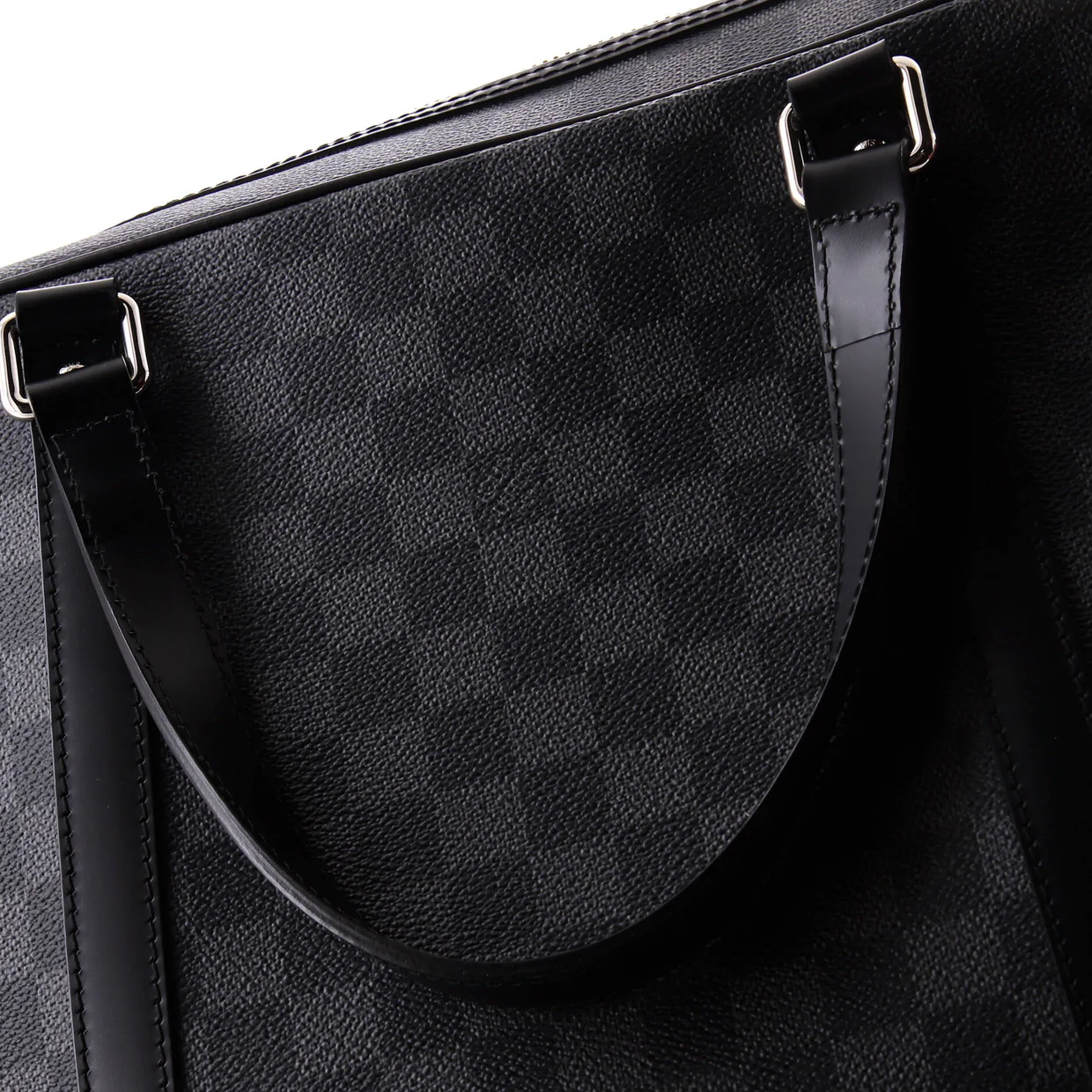 Jorn Briefcase Damier Graphite - Deep Luxury