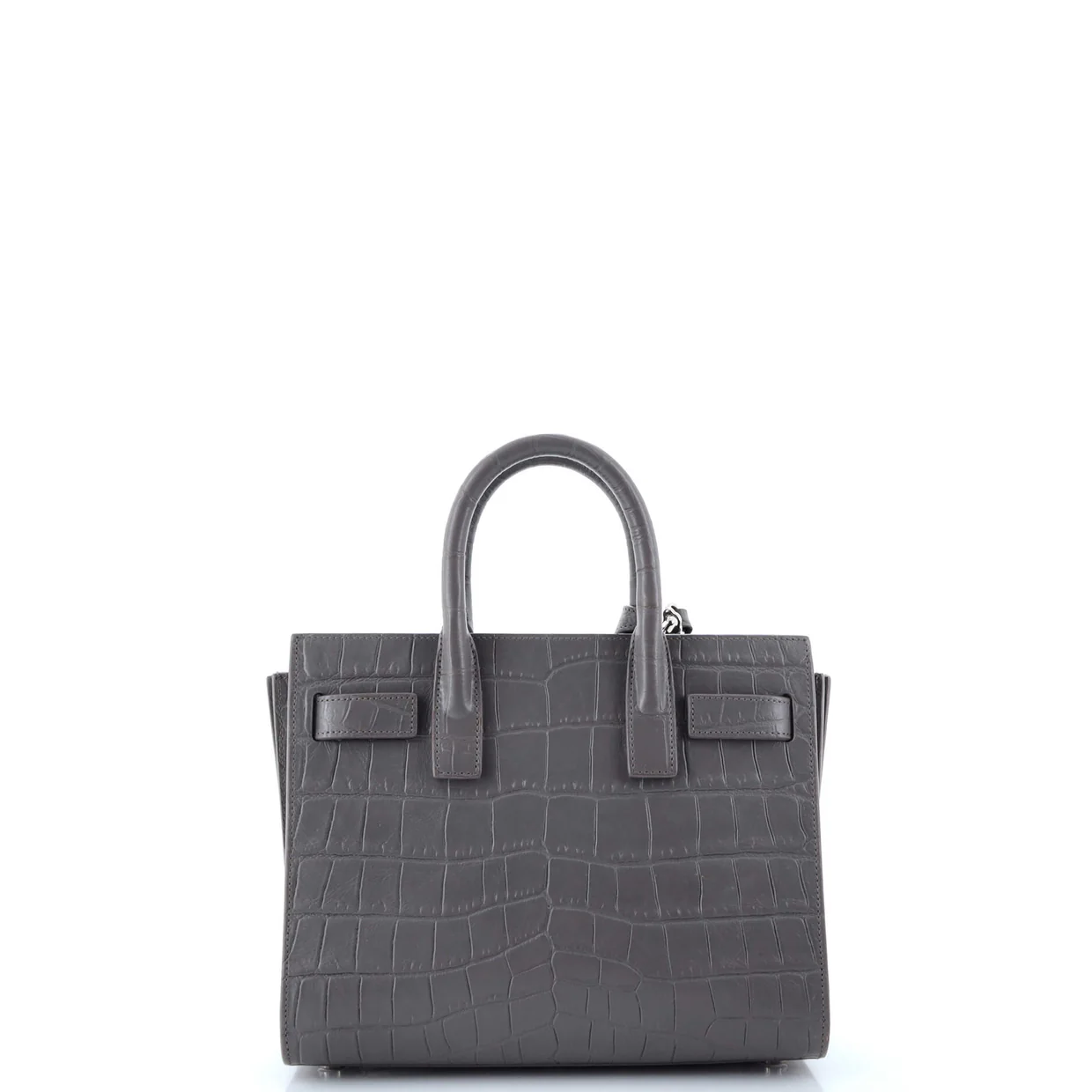 Sac de Jour NM Bag Crocodile Embossed Leather Nano - Deep Luxury