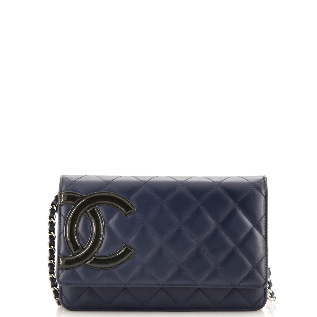 Cambon Wallet on Chain Quilted Leather - Deep Luxury