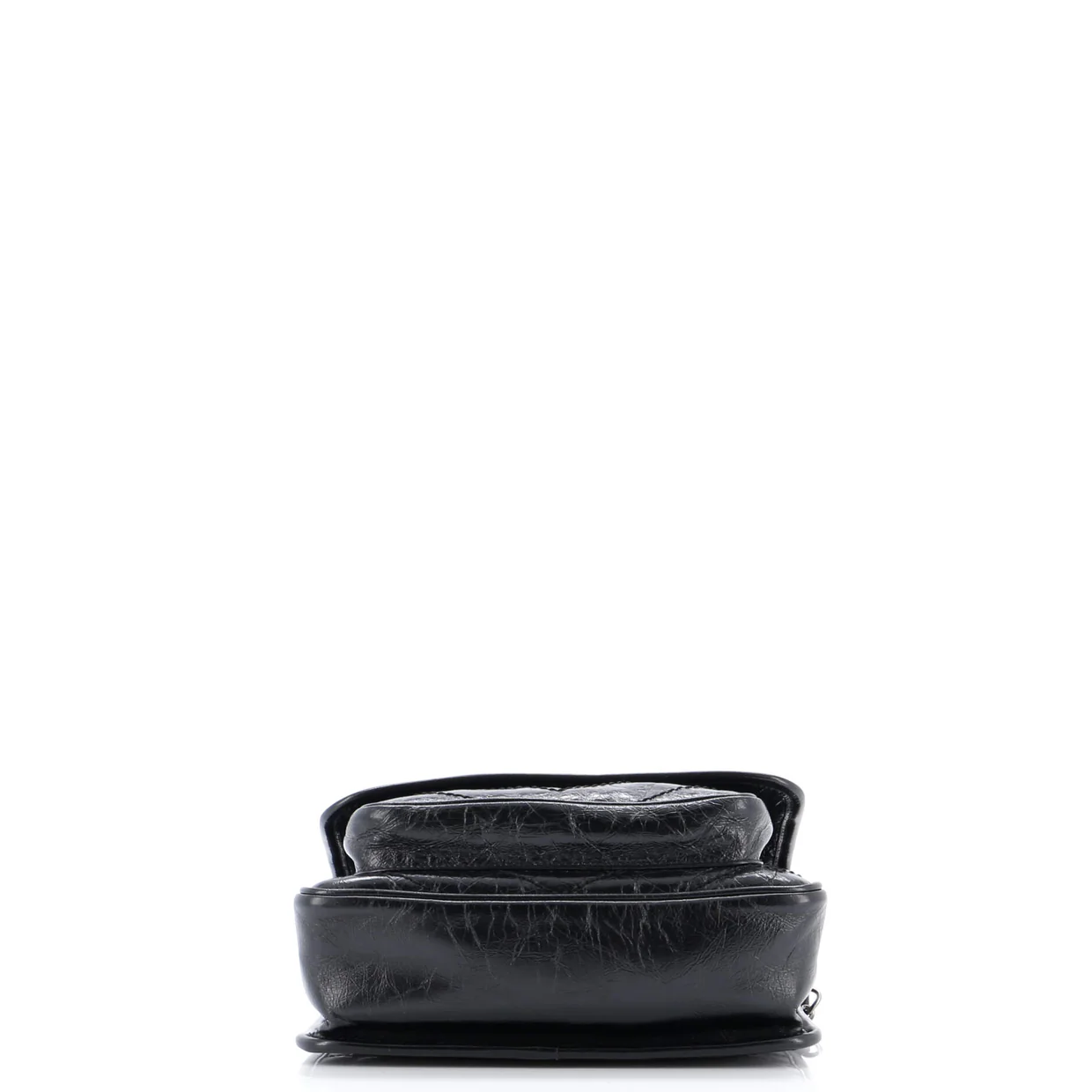 Niki Chain Flap Bag Matelasse Chevron Leather Baby - Deep Luxury