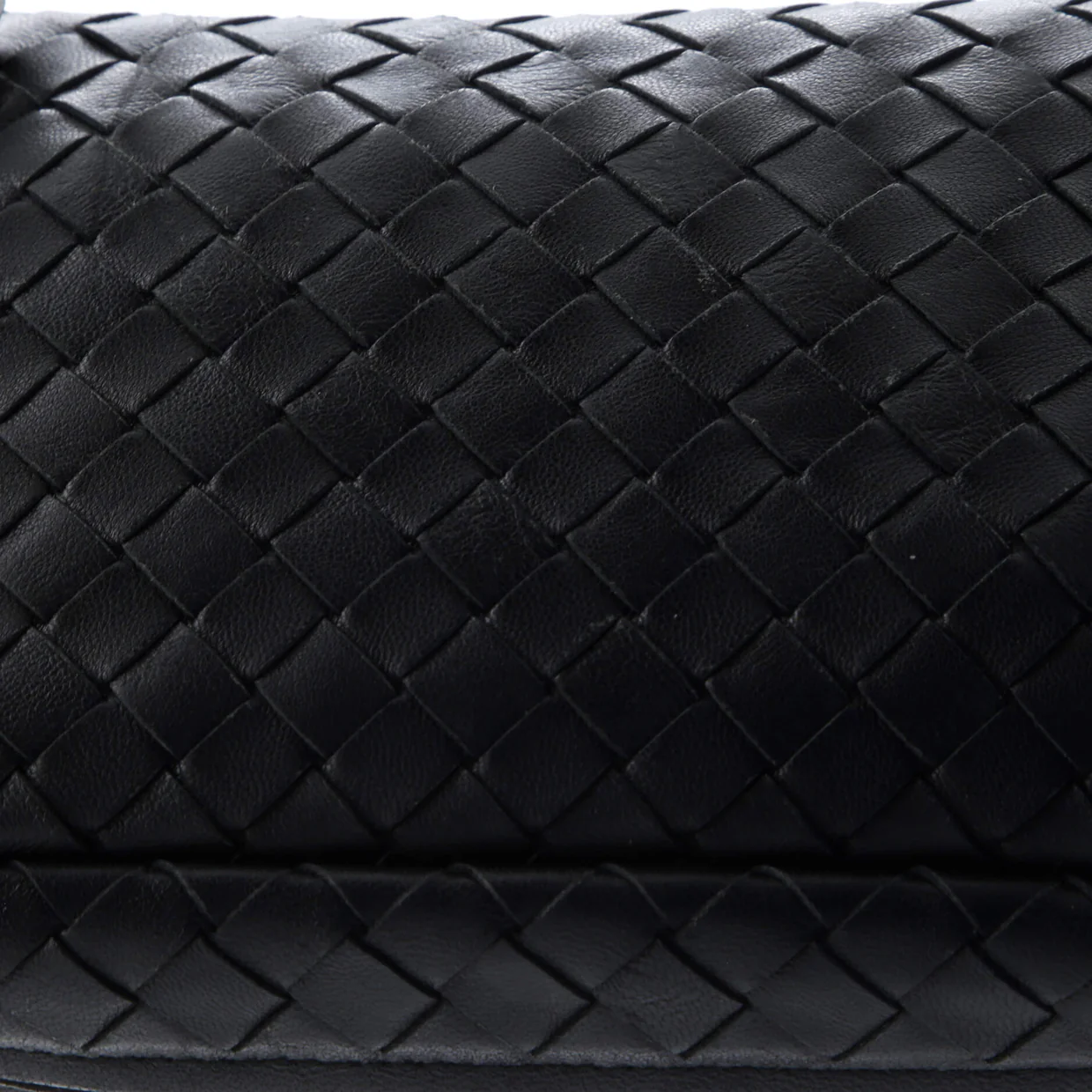 Expandable Chain Crossbody Bag Intrecciato Nappa Small - Deep Luxury