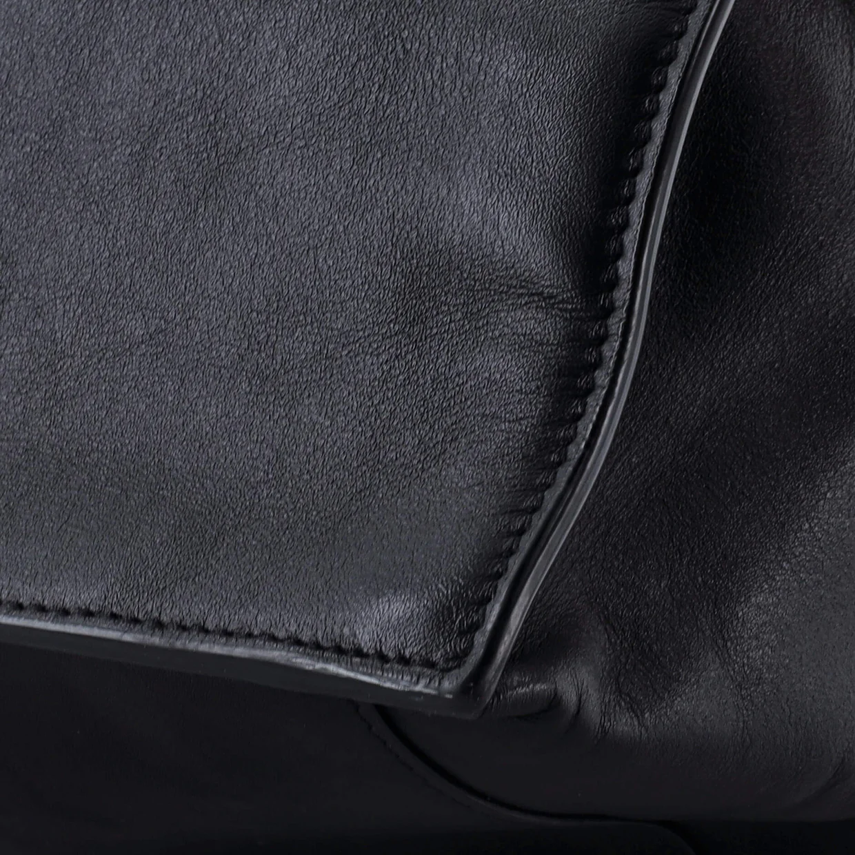 Rive Gauche Shopper Tote Leather Small - Deep Luxury