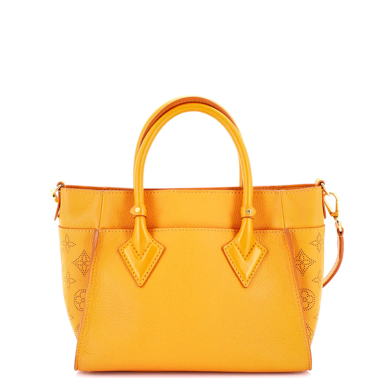 On My Side Tote Mahina Leather PM - Deep Luxury