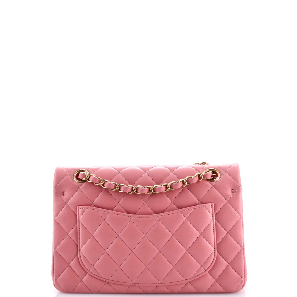 Classic Double Flap Bag Quilted Lambskin Small - Deep Luxury