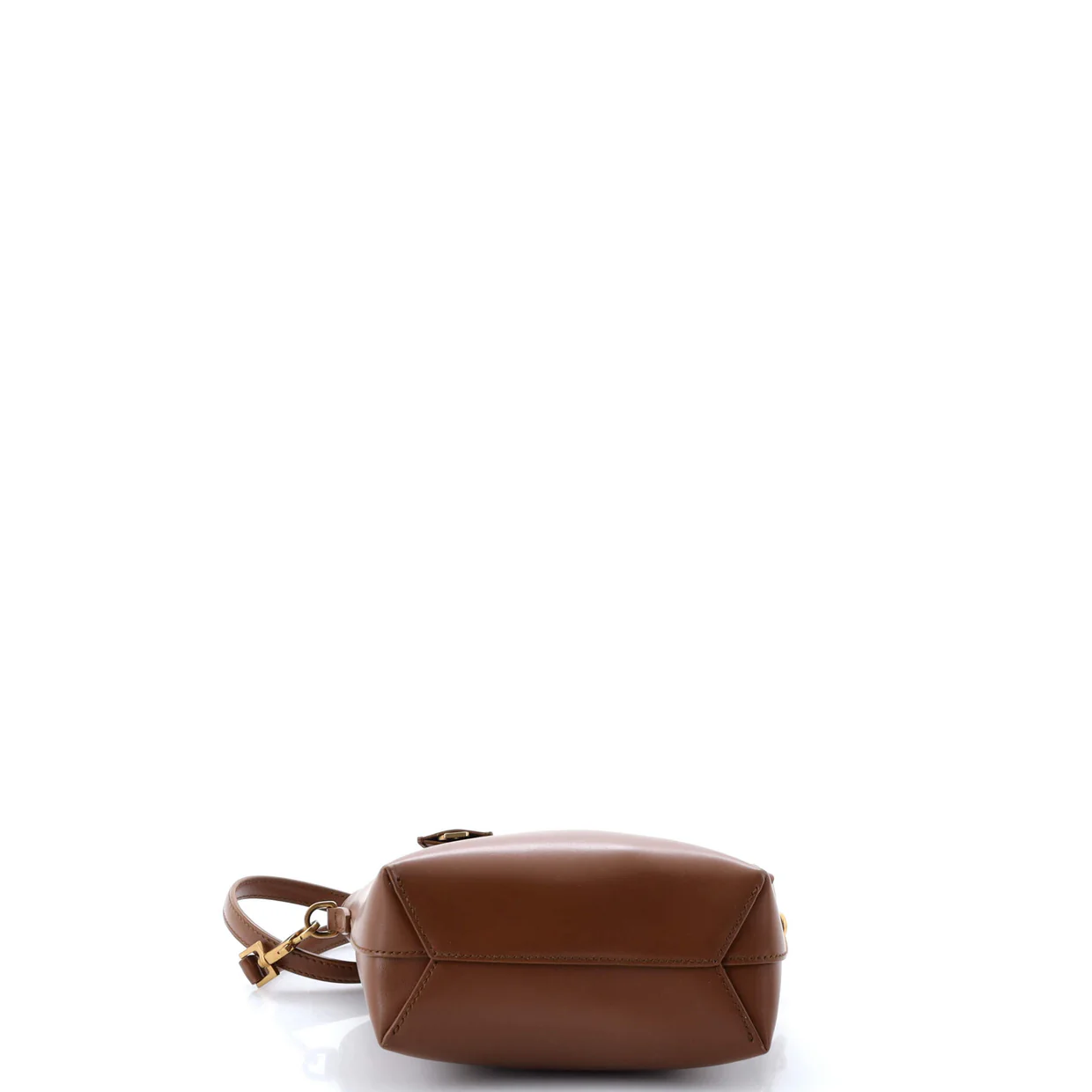 Shopper Tote Leather Mini Toy - Deep Luxury