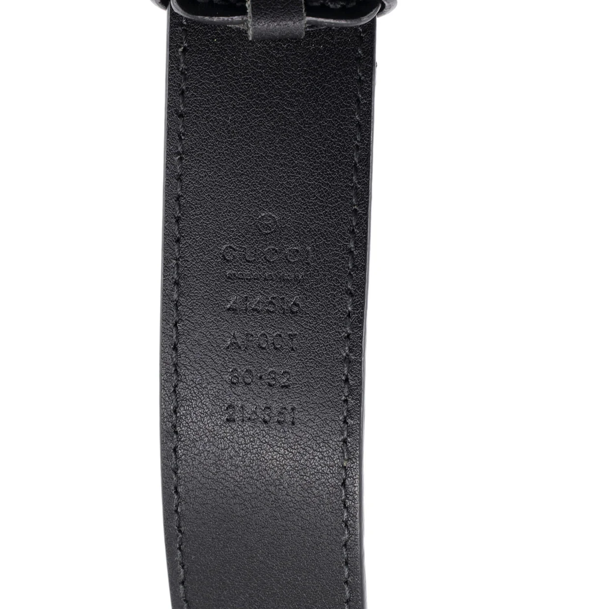 GG Marmont Belt Leather Medium 95 - Deep Luxury