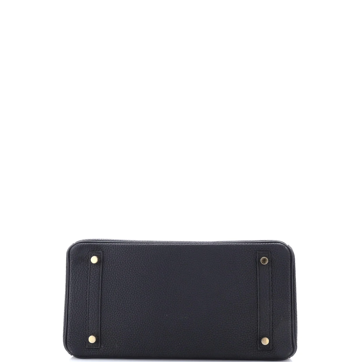 Birkin Handbag Noir Togo with Gold Hardware 30 - Deep Luxury