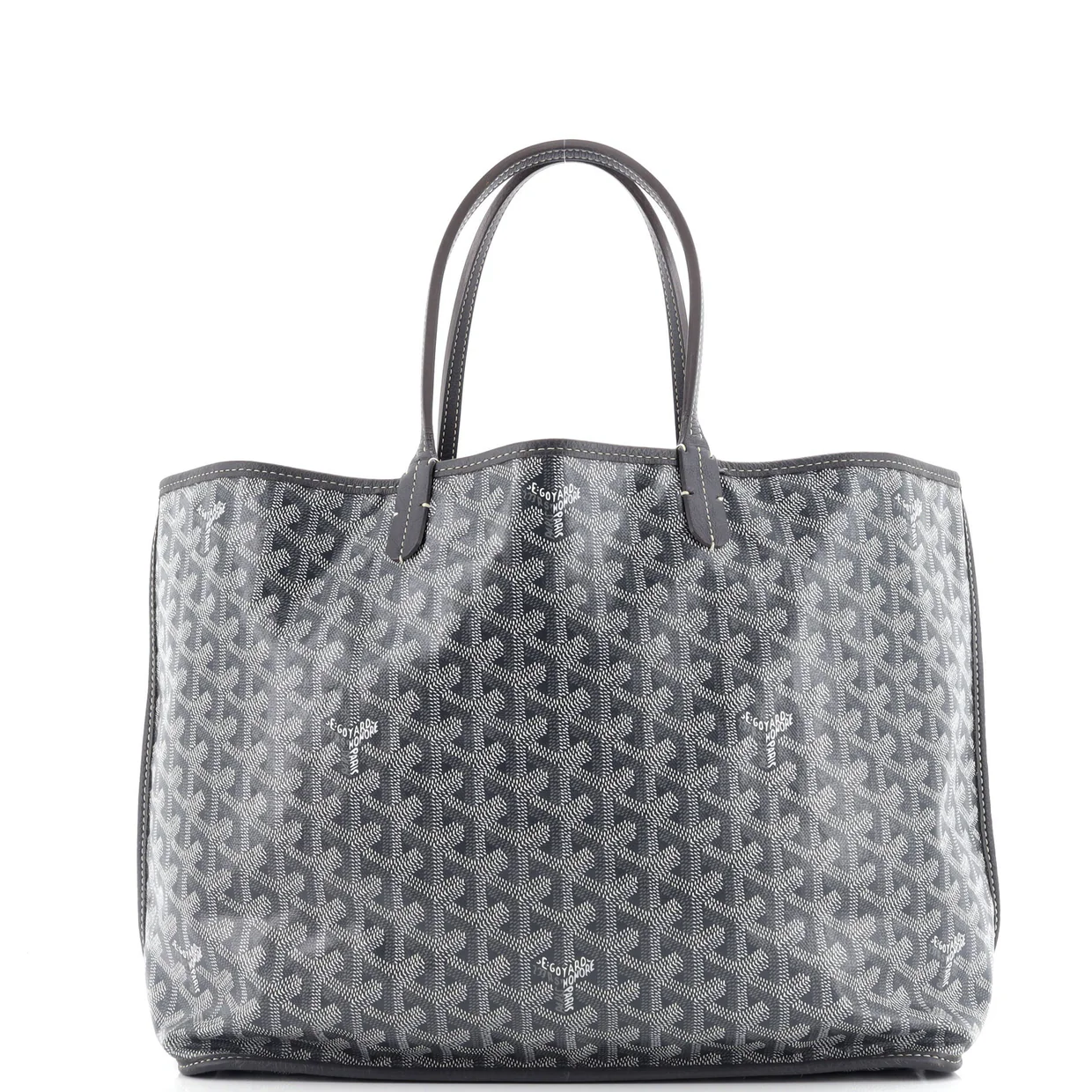 Anjou Reversible Tote Coated Canvas PM - Deep Luxury