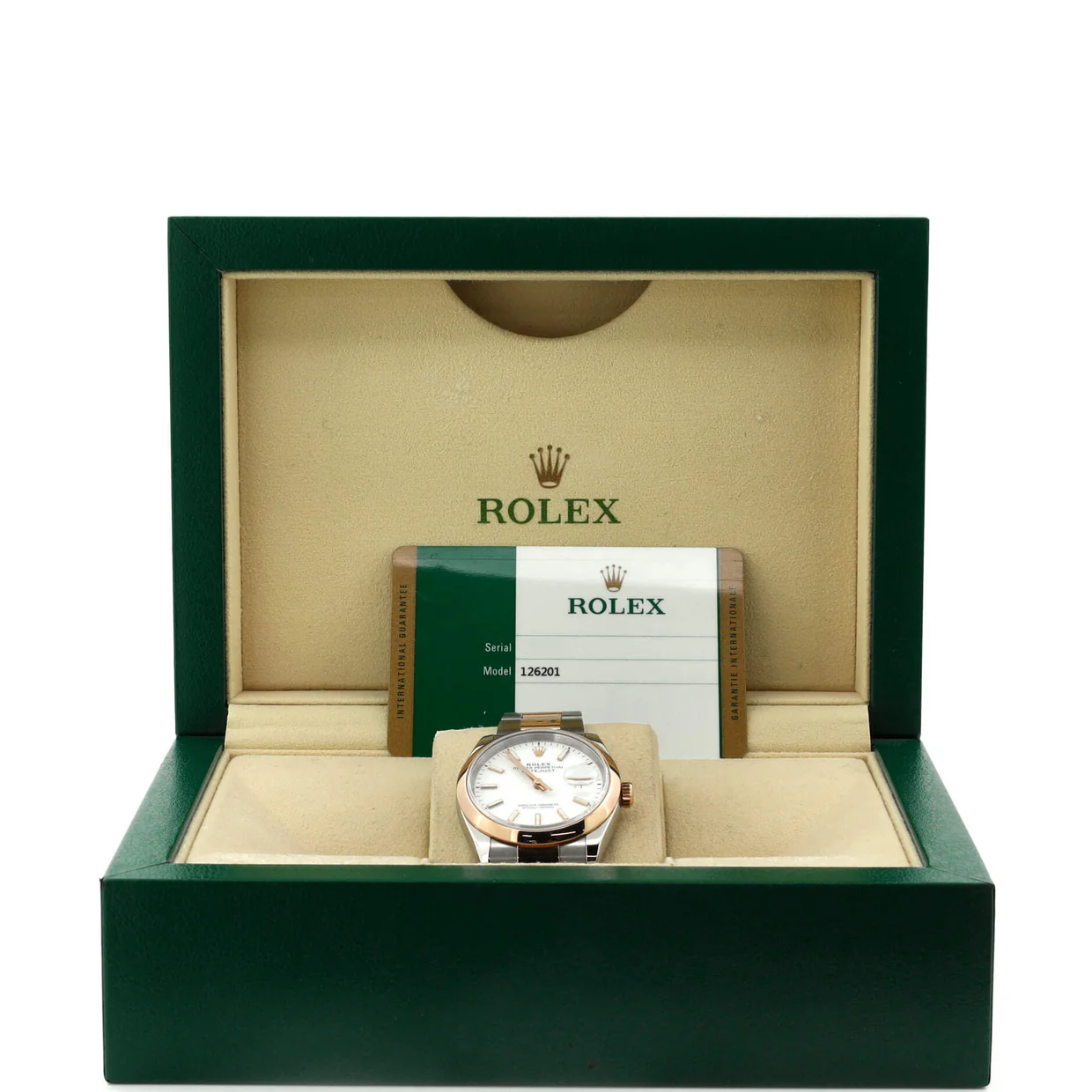 Oyster Perpetual Datejust Automatic Watch Stainless Steel and Rose Gold 36 - Deep Luxury