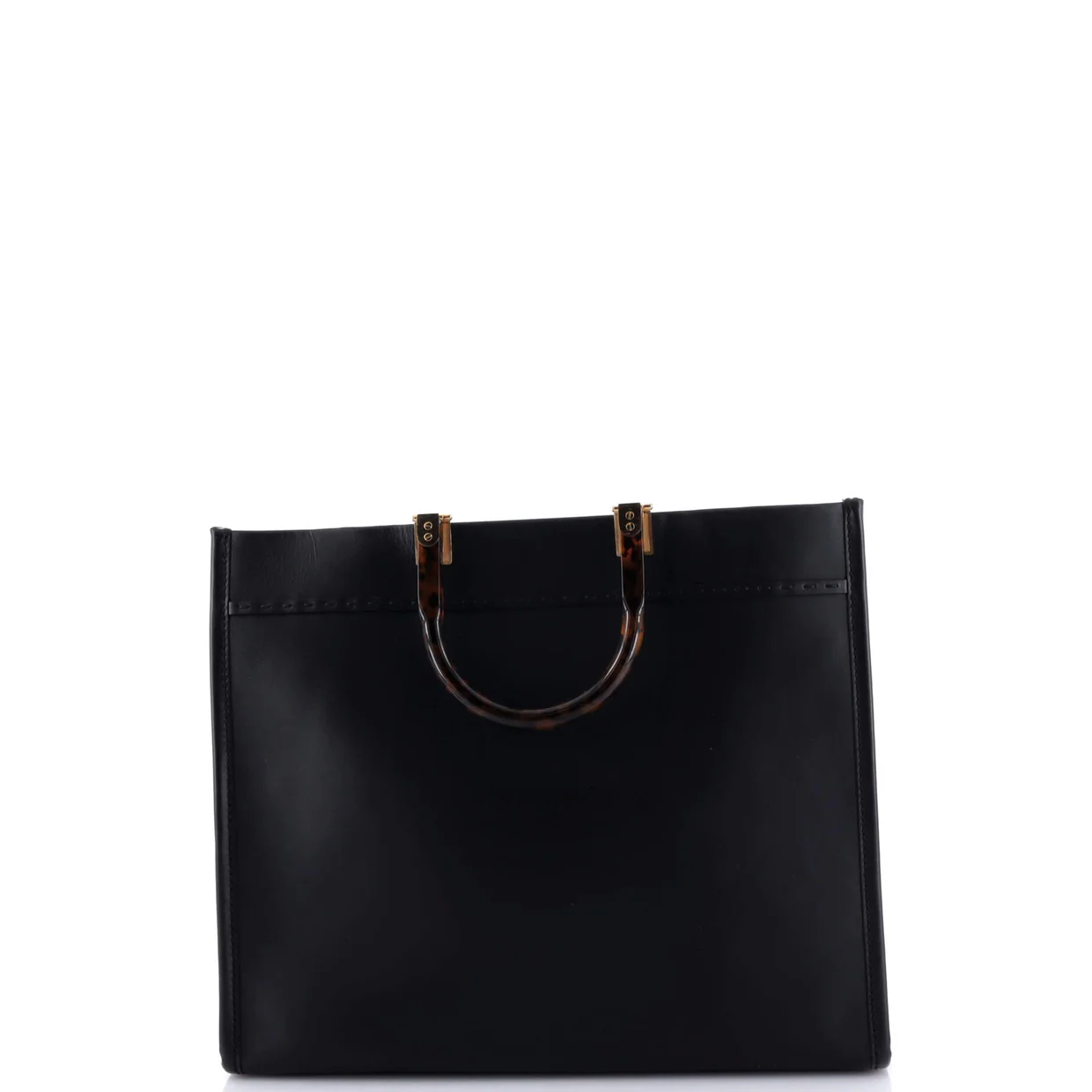 Sunshine Shopper Tote Leather Medium - Deep Luxury