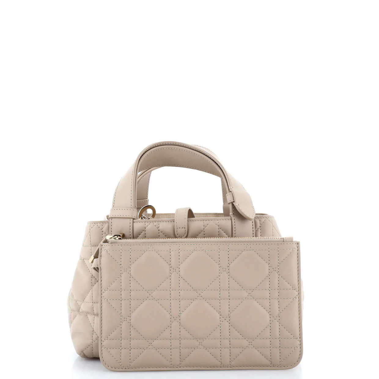 Toujours Tote Bag Macrocannage Quilt Calfskin Small - Deep Luxury
