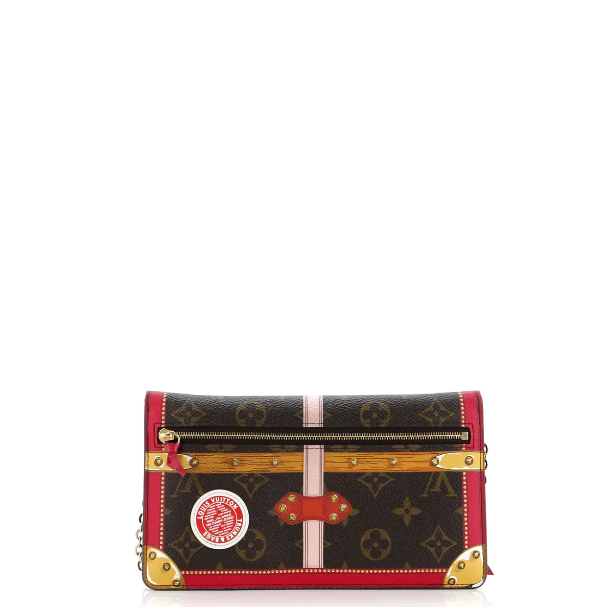Weekend Pochette Limited Edition Summer Trunks Monogram Canvas - Deep Luxury