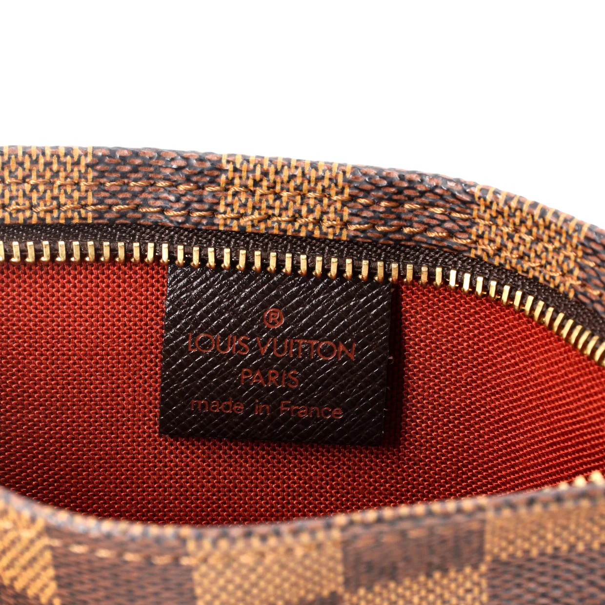 Trousse Make Up Bag Damier - Deep Luxury