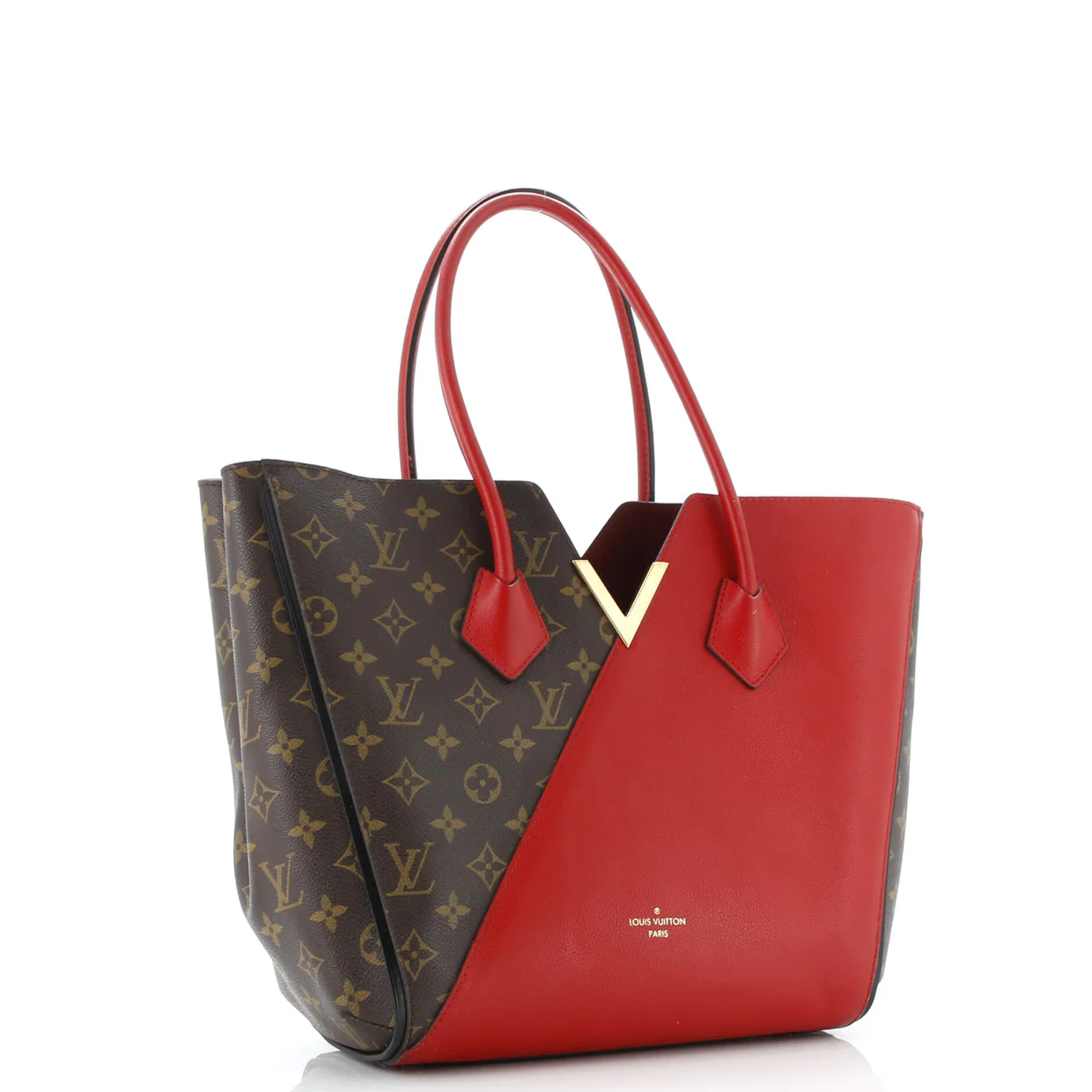 Kimono Handbag Monogram Canvas and Leather MM - Deep Luxury