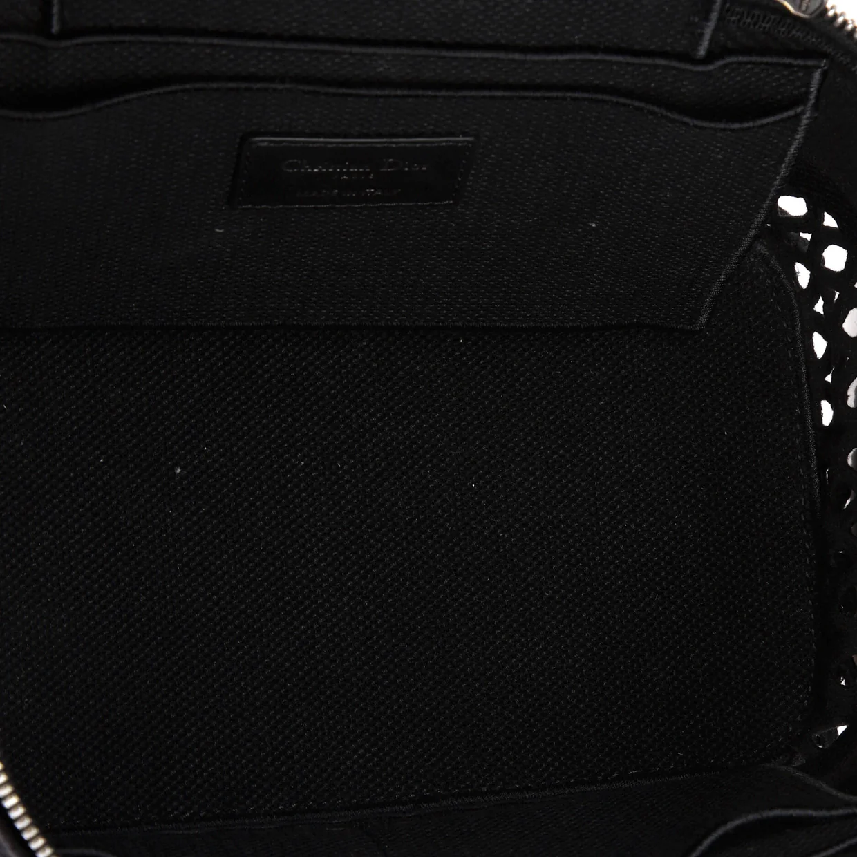 DiorTravel Vanity Case Embroidered Canvas with Mesh - Deep Luxury