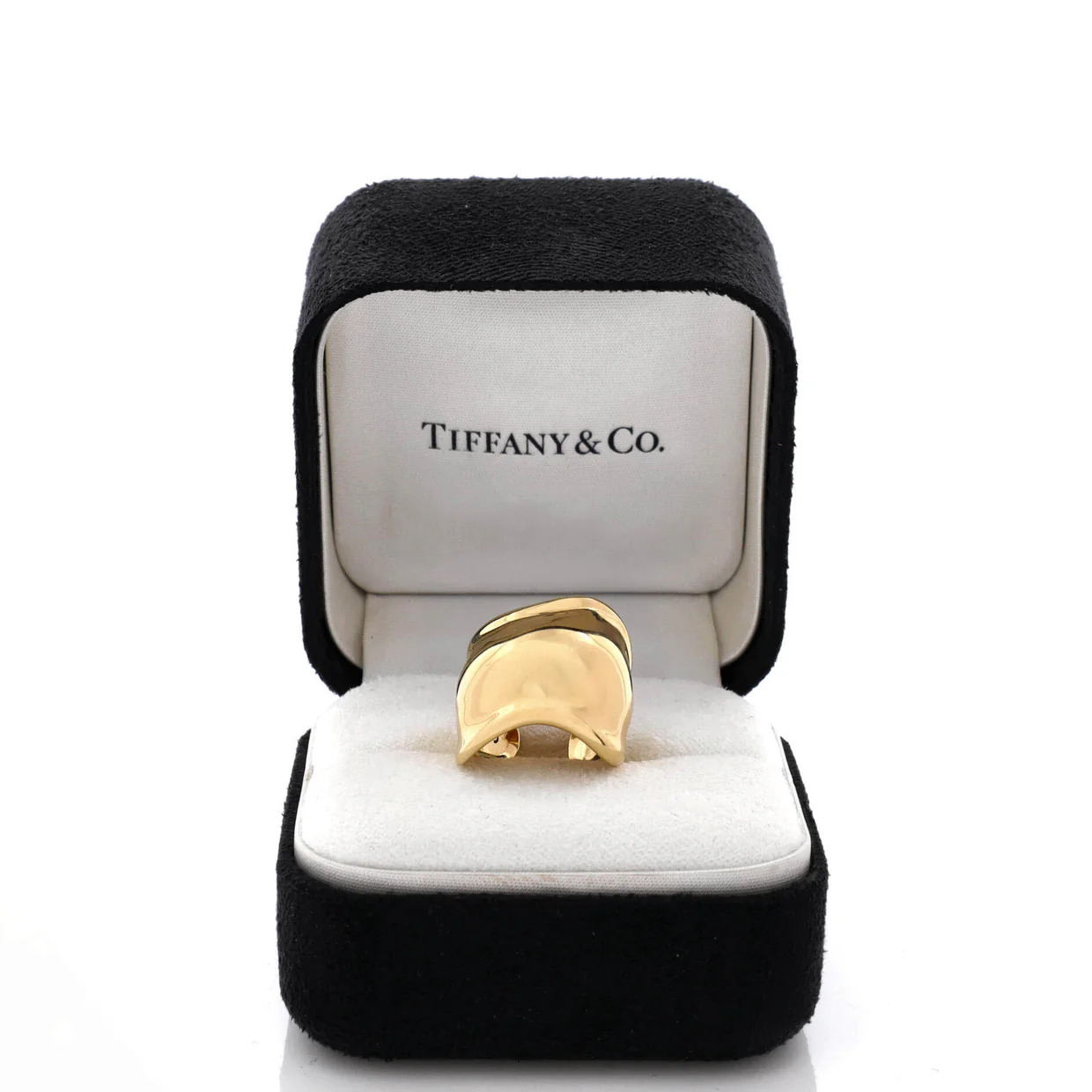 Elsa Peretti Bone Ring 18K Yellow Gold - Deep Luxury