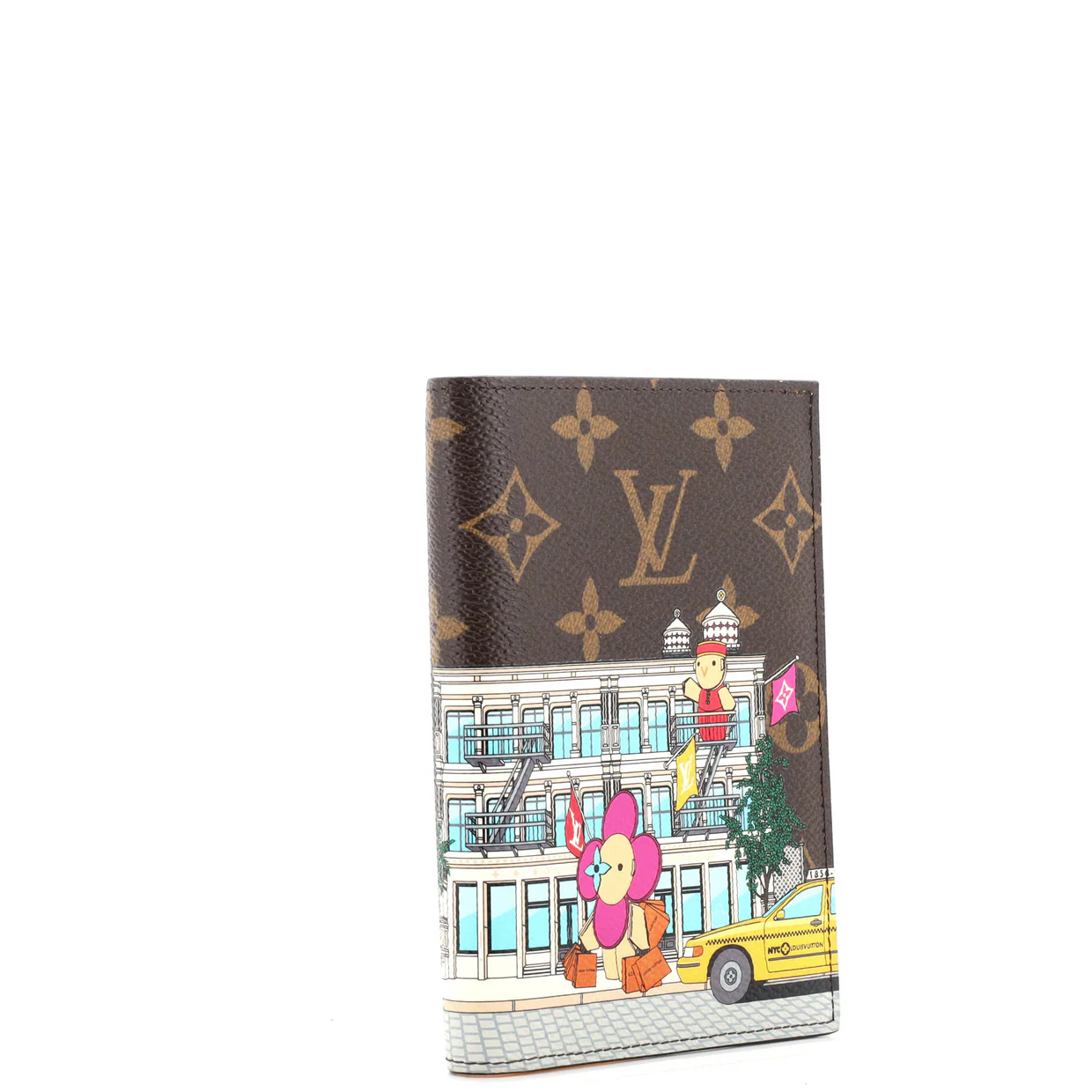 Passport Cover Limited Edition Vivienne Xmas Monogram Canvas - Deep Luxury