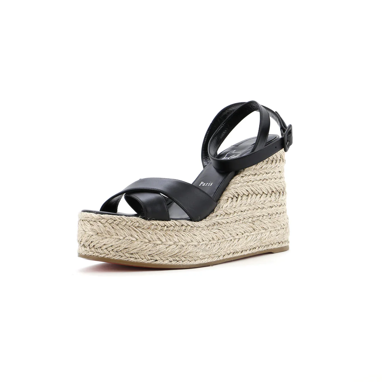 Women's Mariza Zeppa Espadrille Wedge Sandals Leather 130 - Deep Luxury