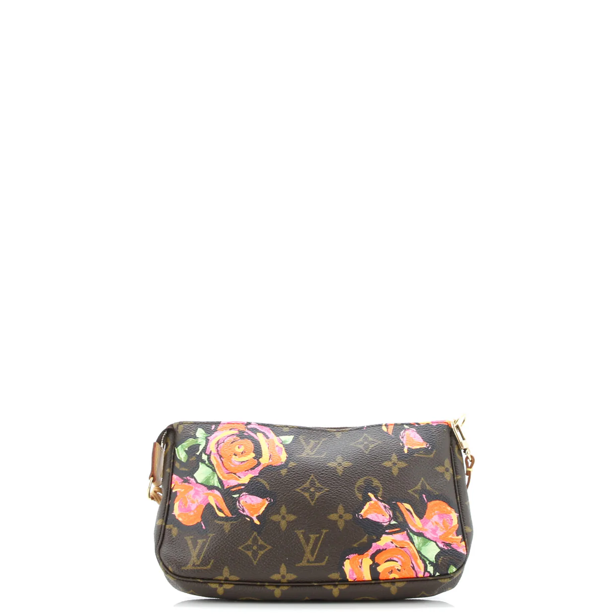 Pochette Accessoires Limited Edition Monogram Roses - Deep Luxury