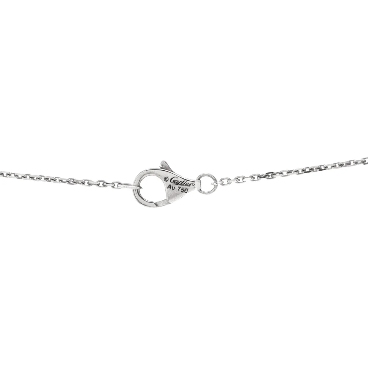 Etincelle de Cartier Pendant Necklace 18K White Gold with Diamonds - Deep Luxury