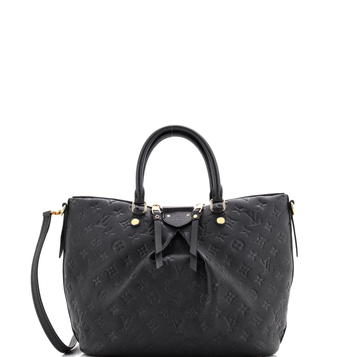 Mazarine Handbag Monogram Empreinte Leather MM - Deep Luxury