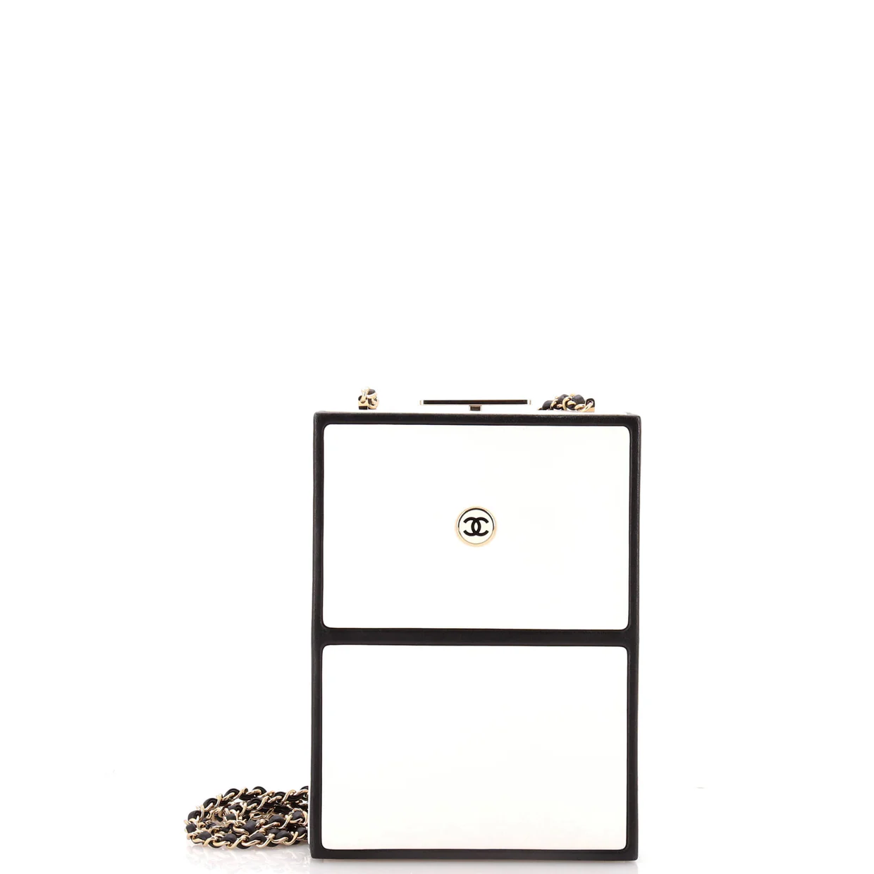 No.5 Perfume Box Evening Clutch Leather - Deep Luxury